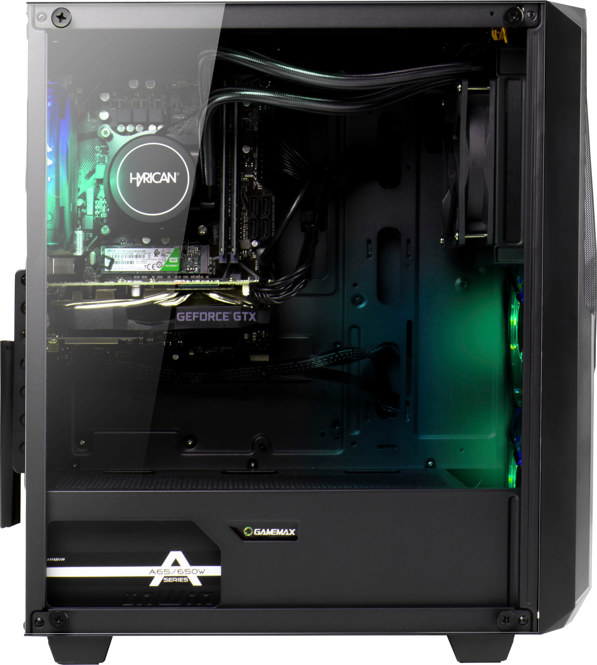 Hyrican Gaming-PC-Komplettsystem »Striker SET02275«, Windows 11, i5-12400F, inklusive 29,5" Monitor MSI Optix MAG301RF