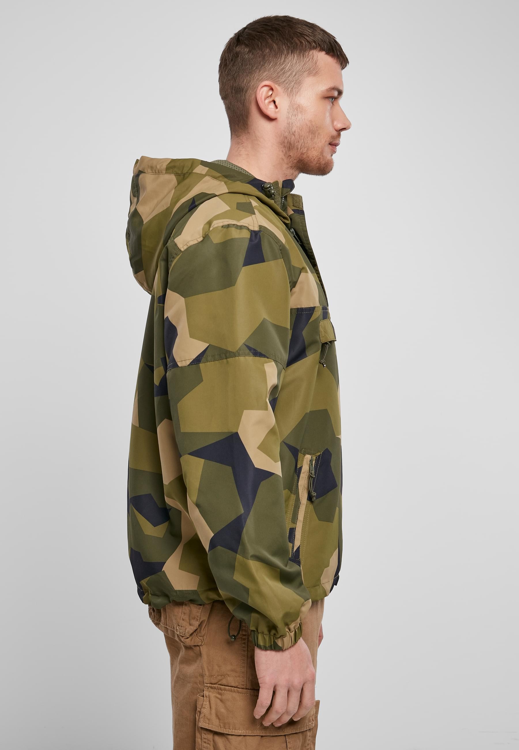Brandit Allwetterjacke »Brandit Herren Summer Pull Over Jacket«, (1 St.), mit Kapuze
