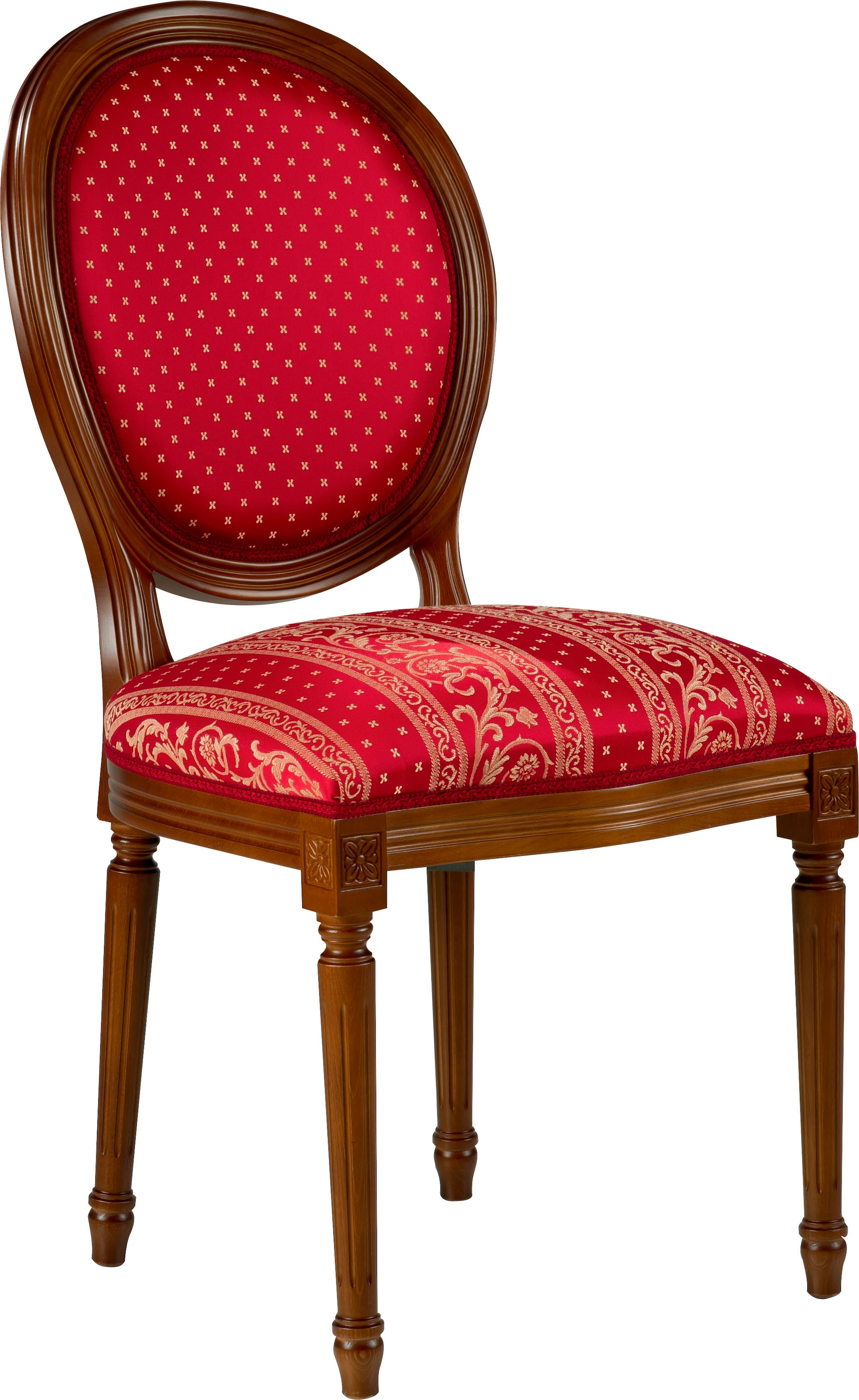 Stuhl »Stühle Anna«, 1 St., Baumwolle-Polyester, Breite 52 cm