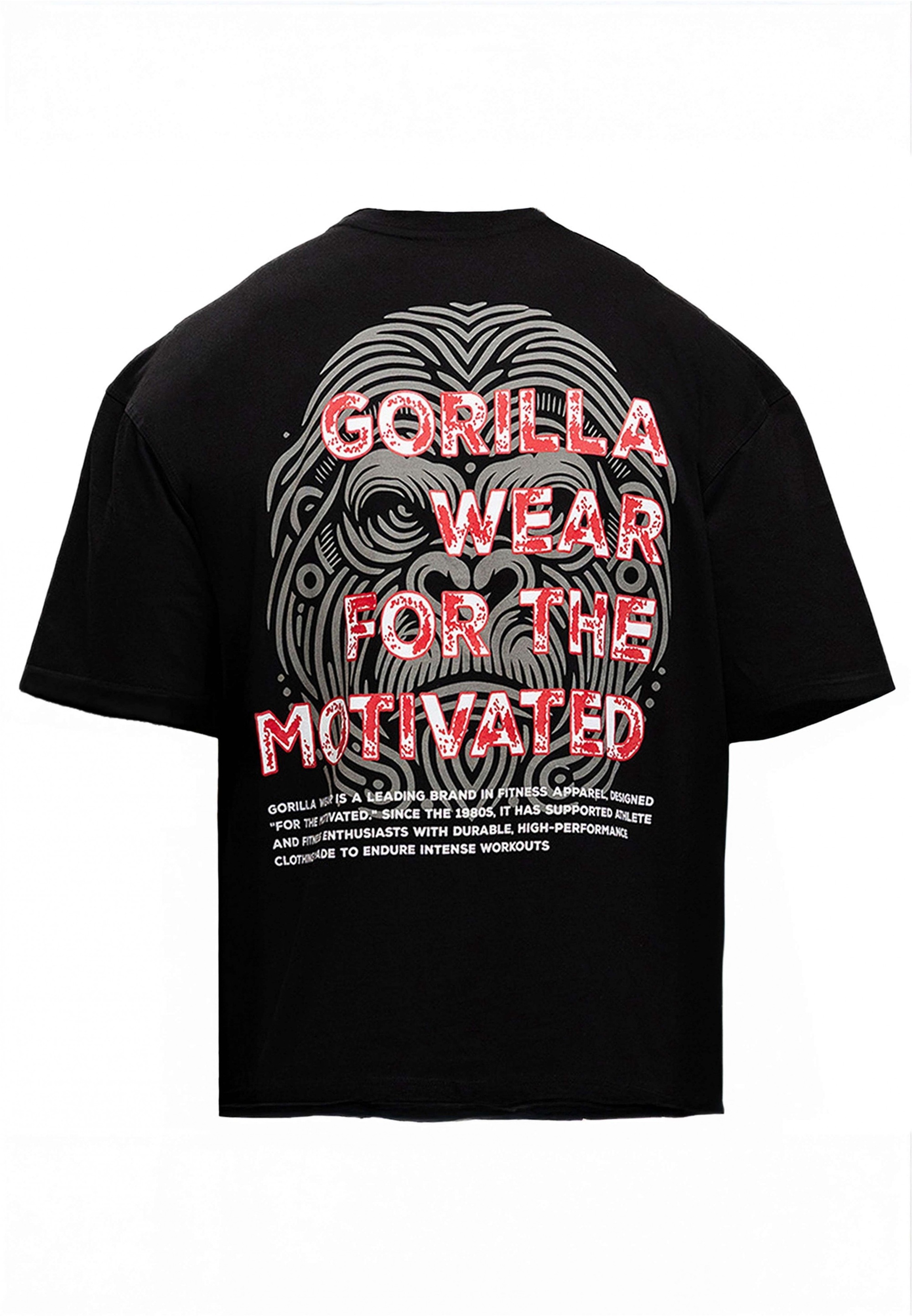 Gorilla Wear Funktionsshirt mit klassischem Rundhalsausschnitt