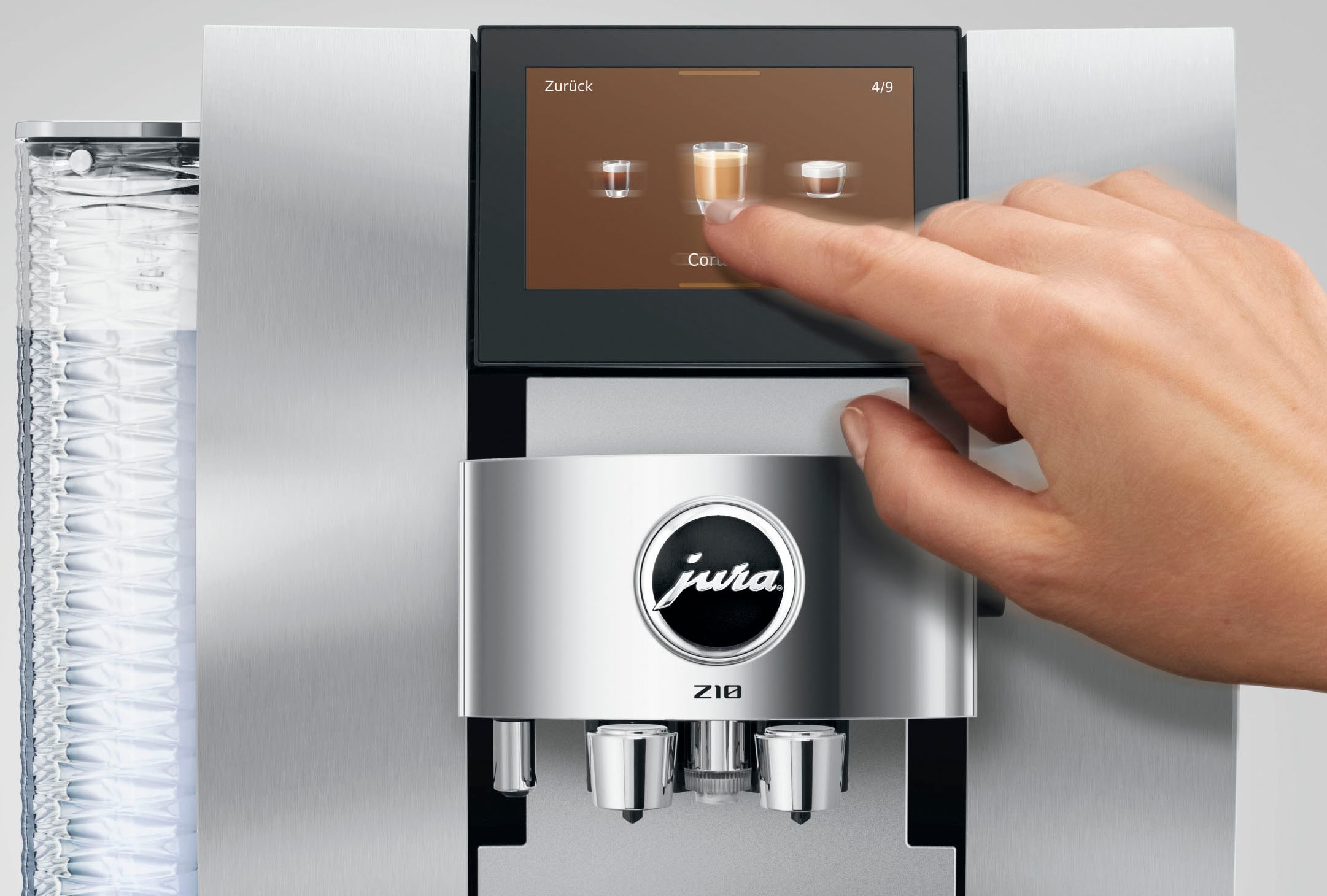 JURA Kaffeevollautomat »15613 Z10 Aluminium White (EB)«