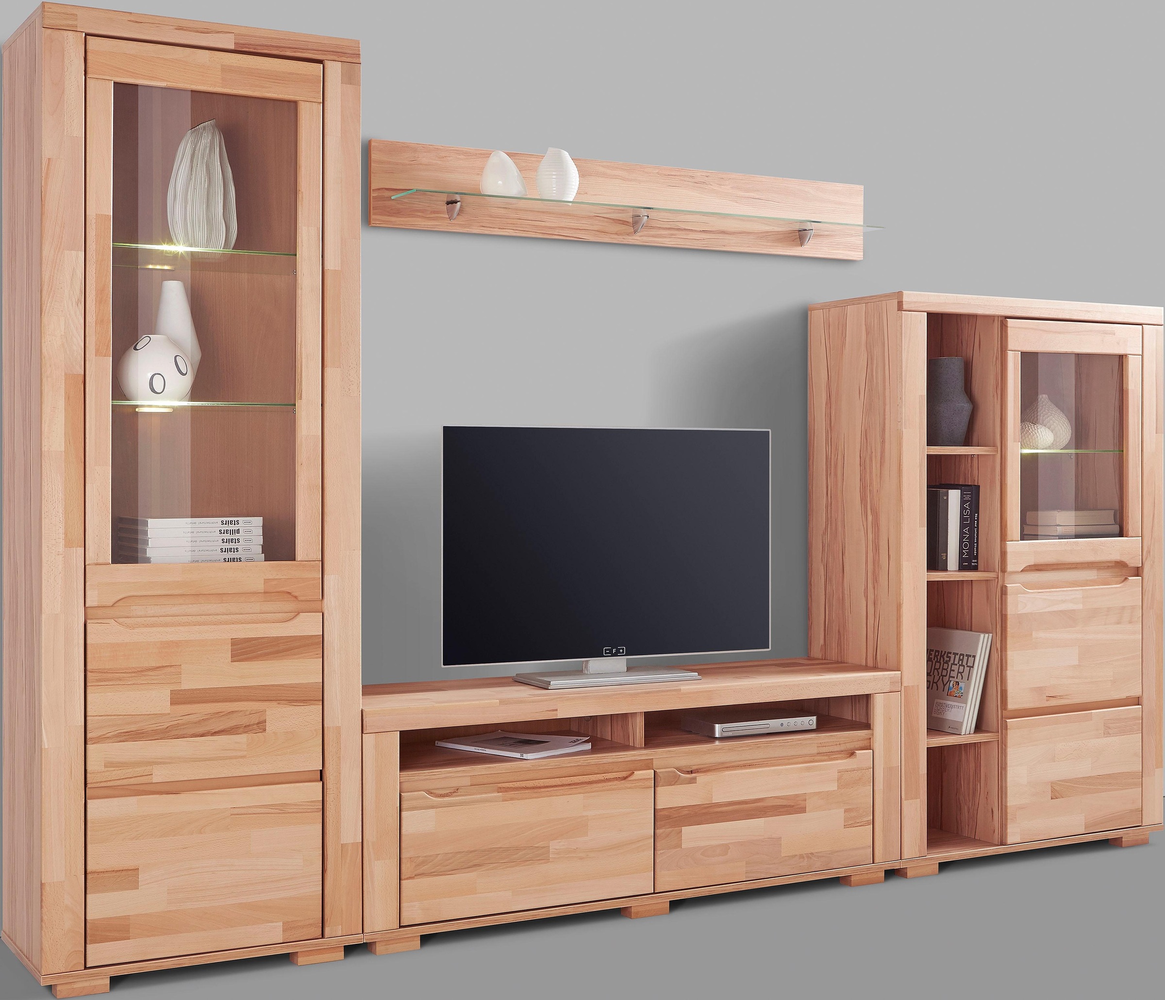 OTTO home Wohnwand "Denis" Set, 4 Stk. tlg. günstig online kaufen