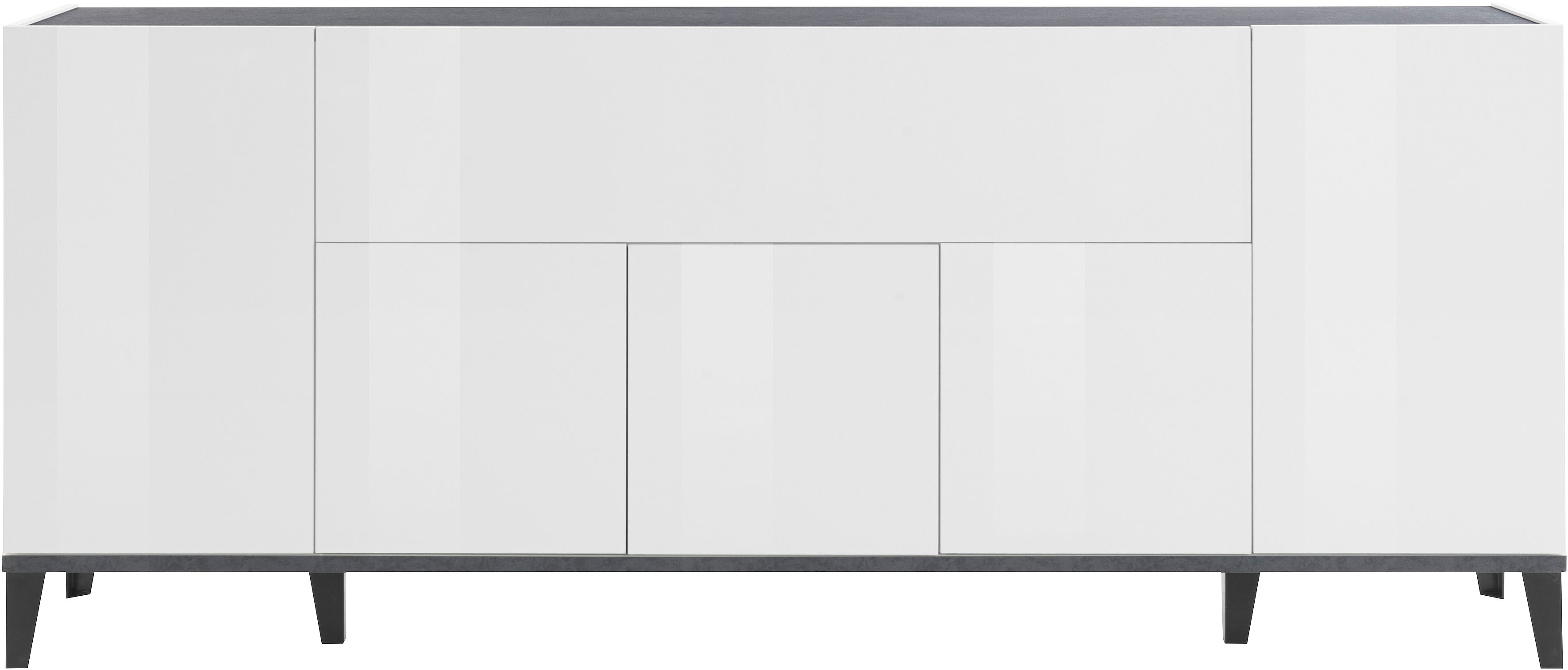 Thumbnail - Home affaire Sideboard "Sunrise" Kommode mit 5 Türen und 1 Klapptür, Breite 200 cm