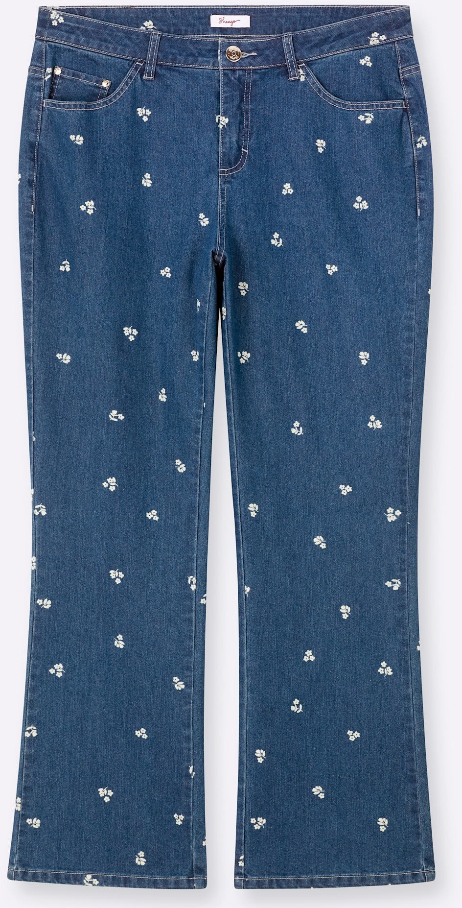 Sheego Bootcut-Jeans 1
