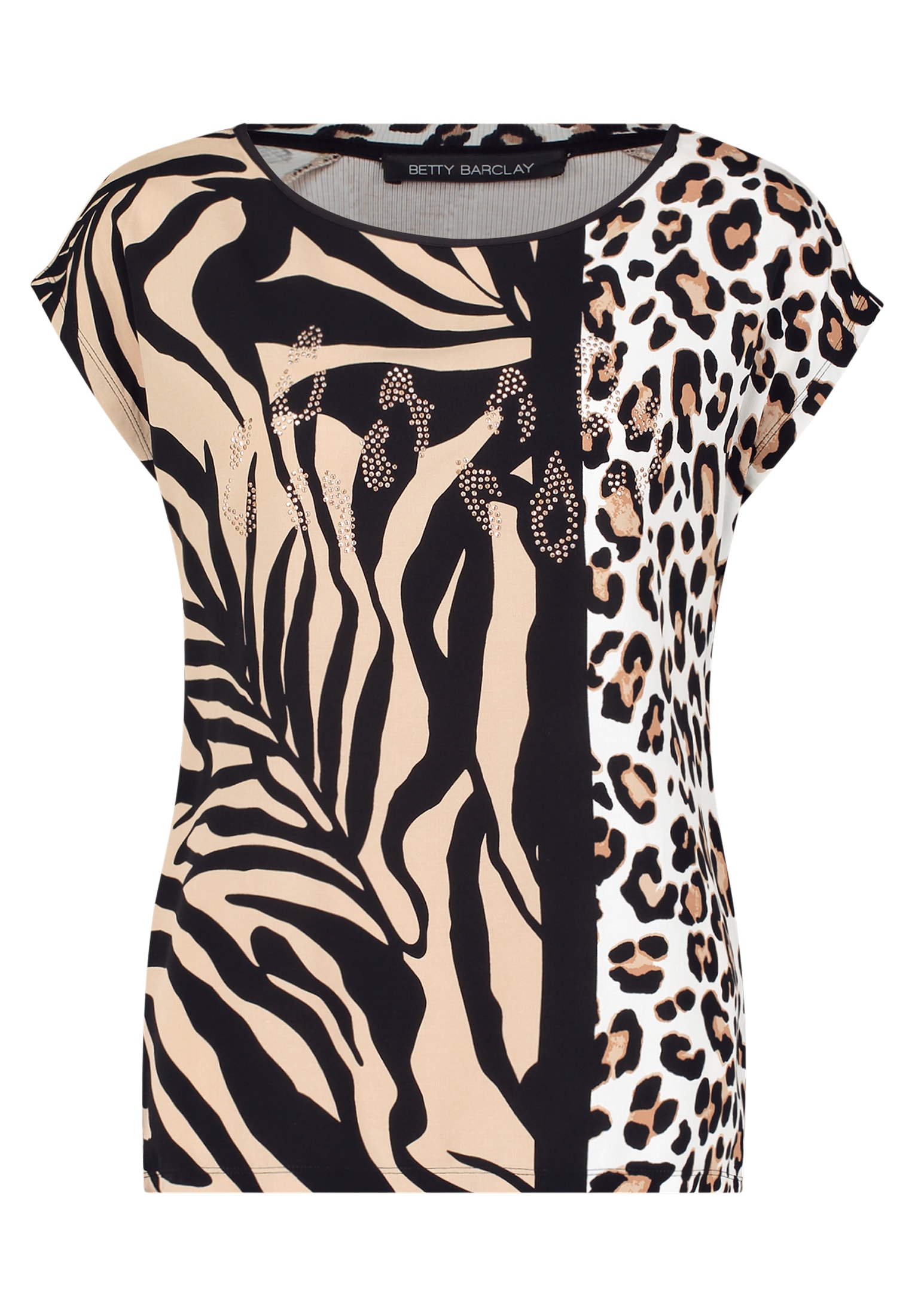Betty Barclay Kurzarmshirt »Betty Barclay Damen Casual-Shirt mit Aufdruck«, (1 tlg.), Druck