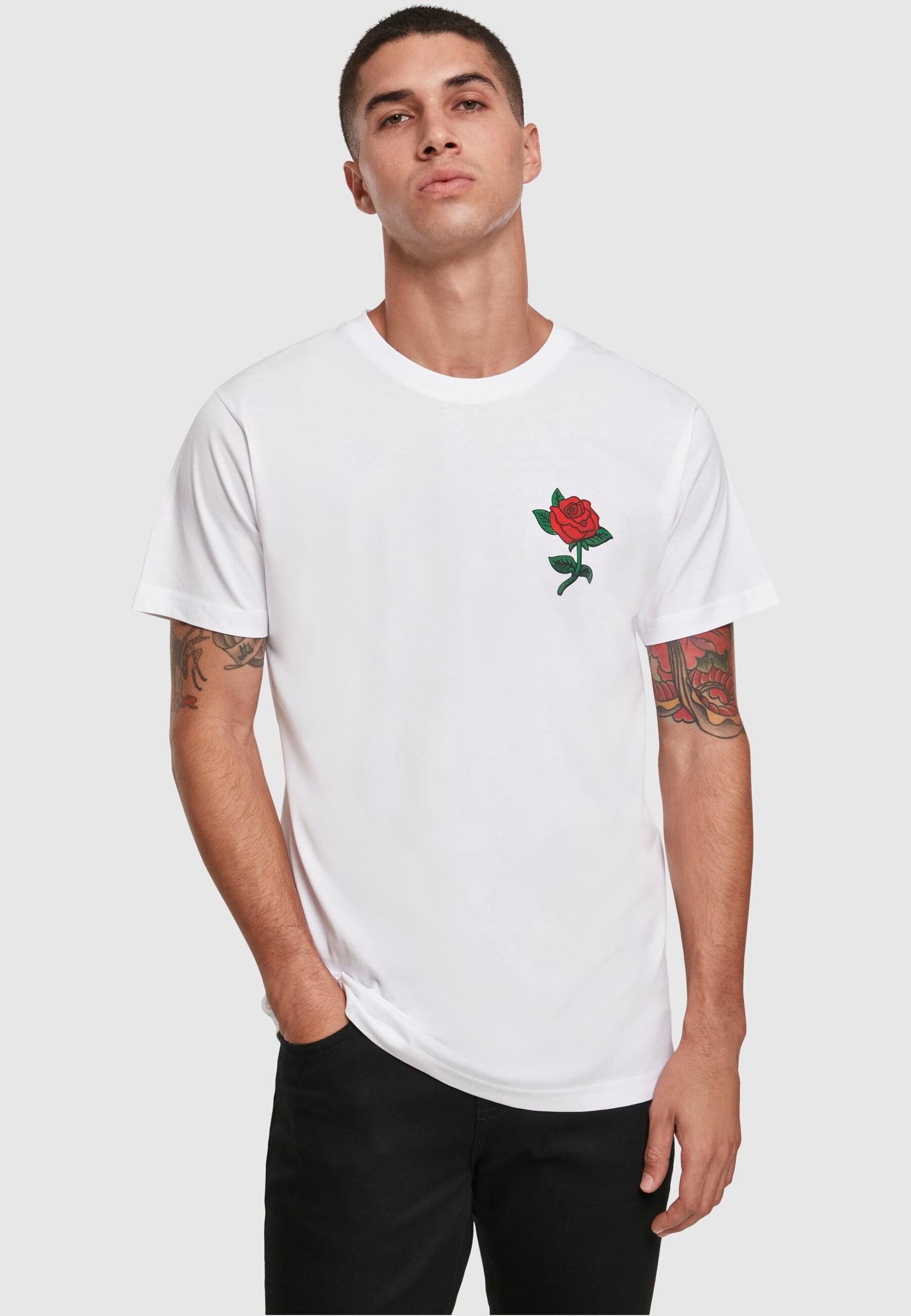 Thumbnail - MisterTee T-Shirt "MisterTee Herren Rose Tee", (1 tlg.)