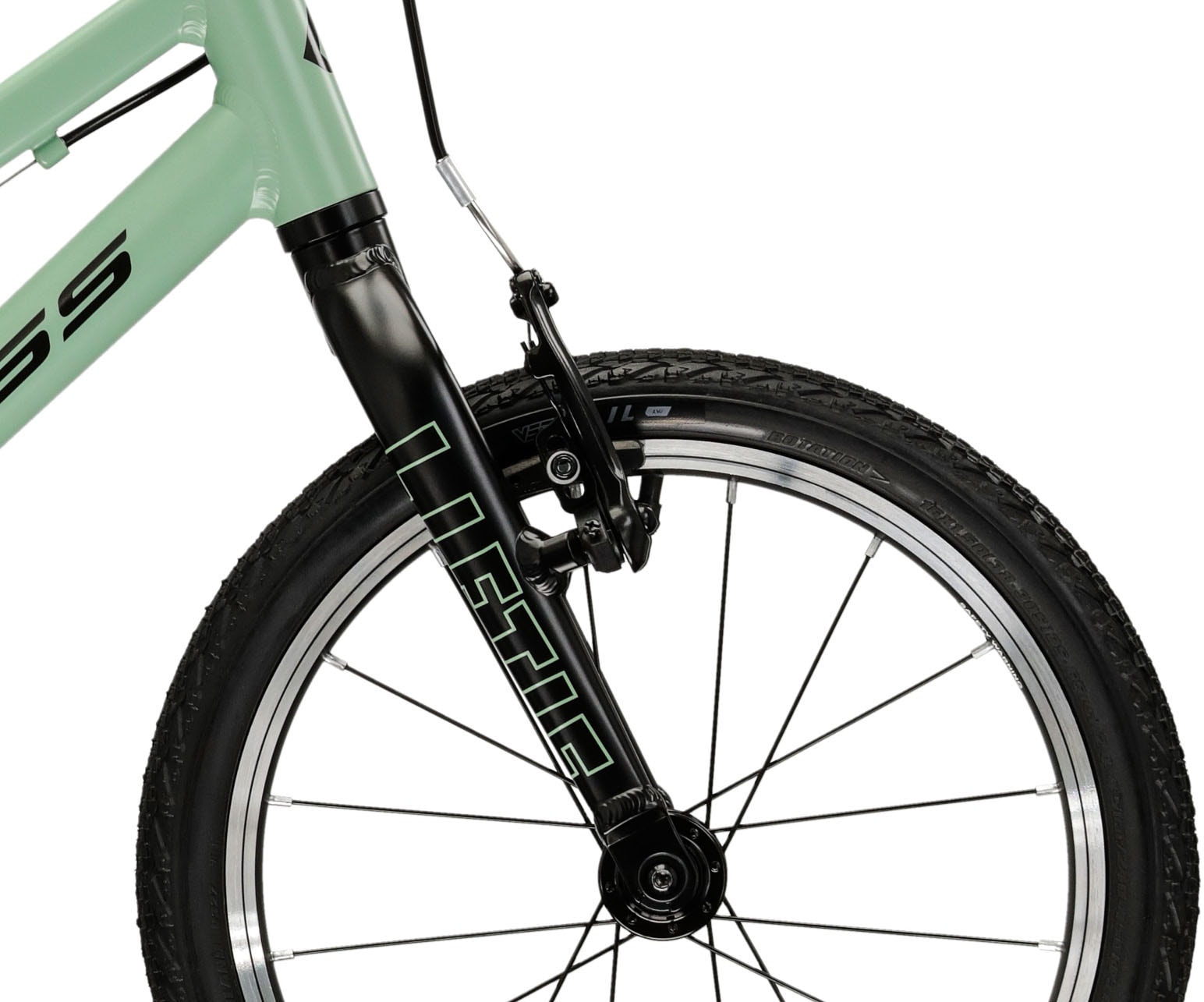 Kross Kinderfahrrad »KROSS Kinderrad Lightweight Liftie 16" grün«, 1 Gang, ohne Schaltung