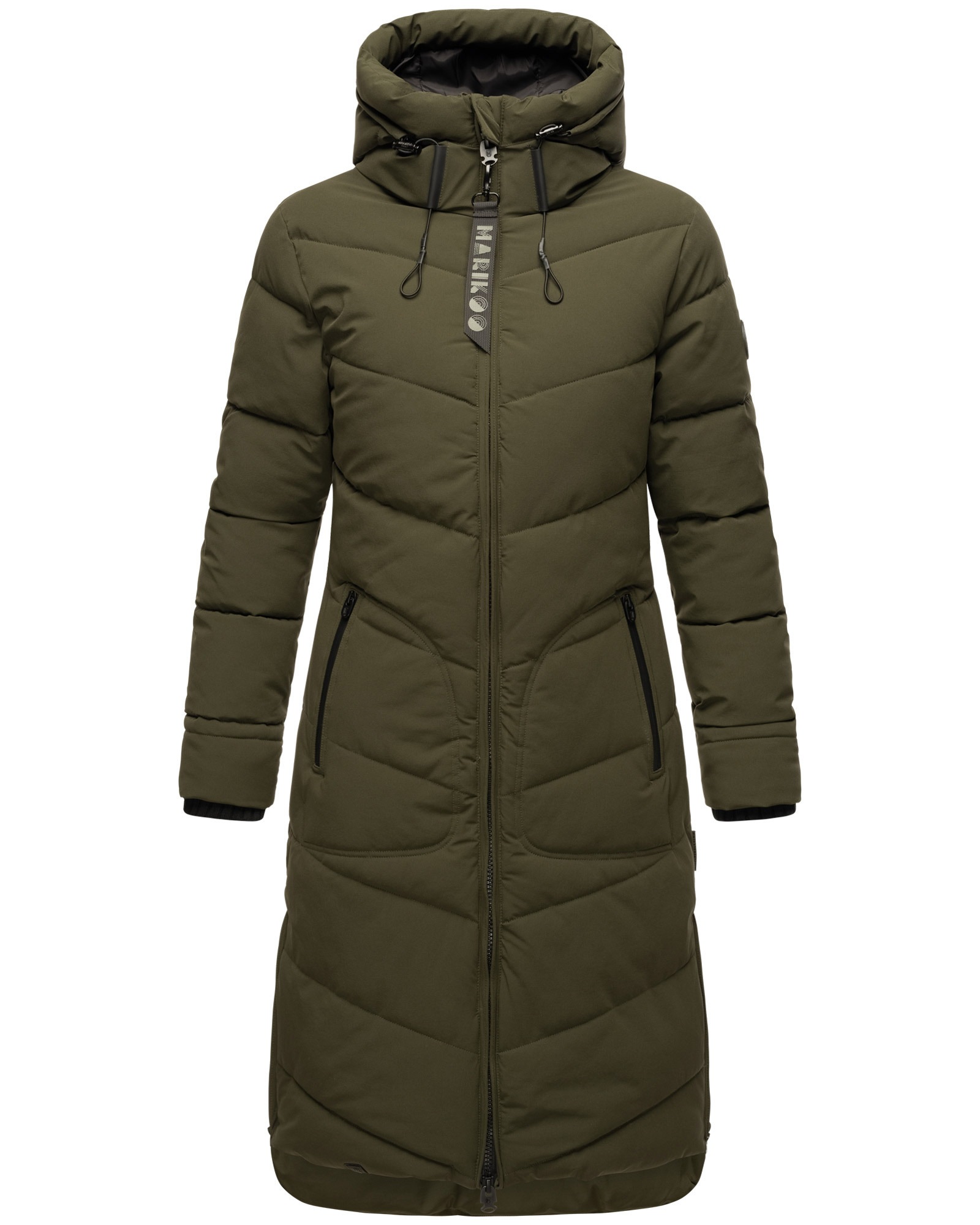 Marikoo Winterjacke "Benikoo", langer Winter Mantel gesteppt günstig online kaufen