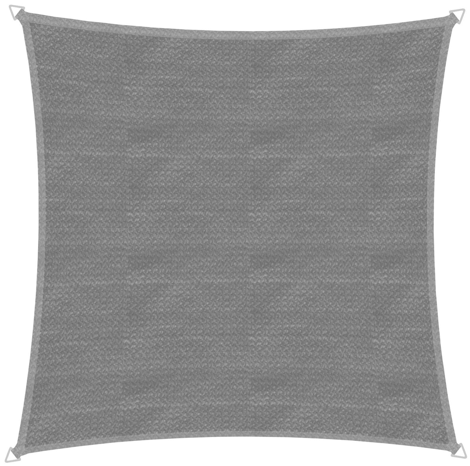 Windhager Sonnensegel "Capri Quadrat", 5x5m, grau günstig online kaufen