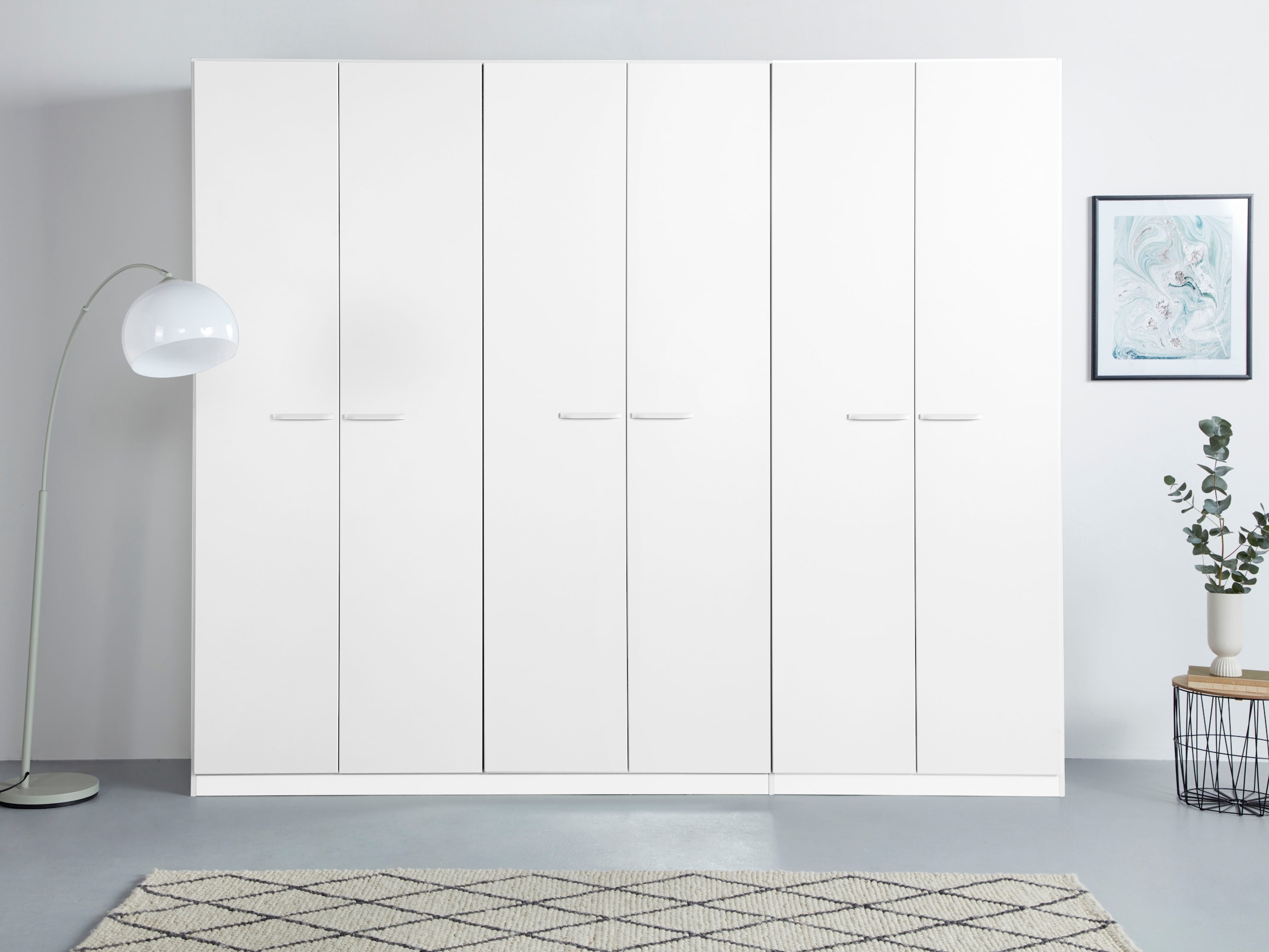 OTTO home Kleiderschrank "Mehrzweckschrank Aktenschrank Möbel Mietswohnung Schlafzimmer OTELI" erhältlich in Breiten 91-360 cm, ab Breite 136cm inkl. Innenschubladen, mit zusätzlichen Einlegeböden, optional mit Spiegel MADE IN GERMANY