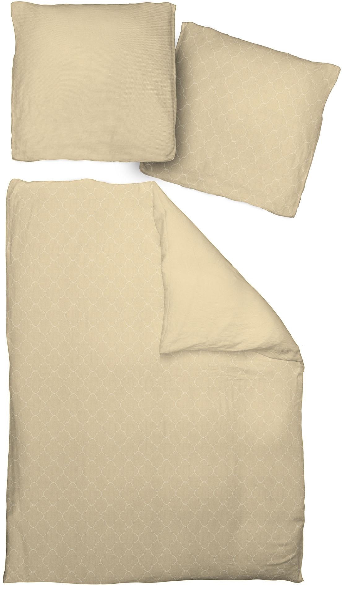Adam Wendebettwäsche "Indian Cortezada light" 2 Stk. aus 100 % Bio-Baumwolle, 2 teilig - Bettwäsche Set