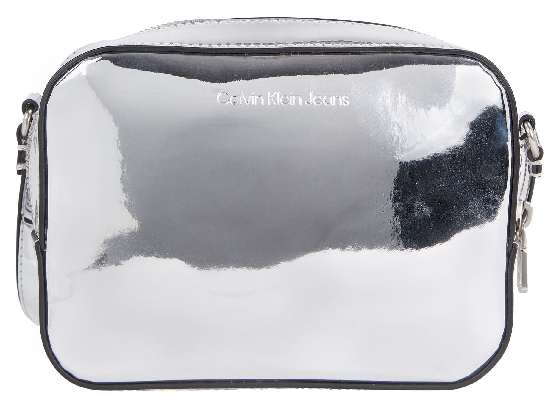 Calvin Klein Jeans Mini Bag »SCULPTED CAMERA BAG18 MONO S«, in angesagter Mirror-Metallic Optik