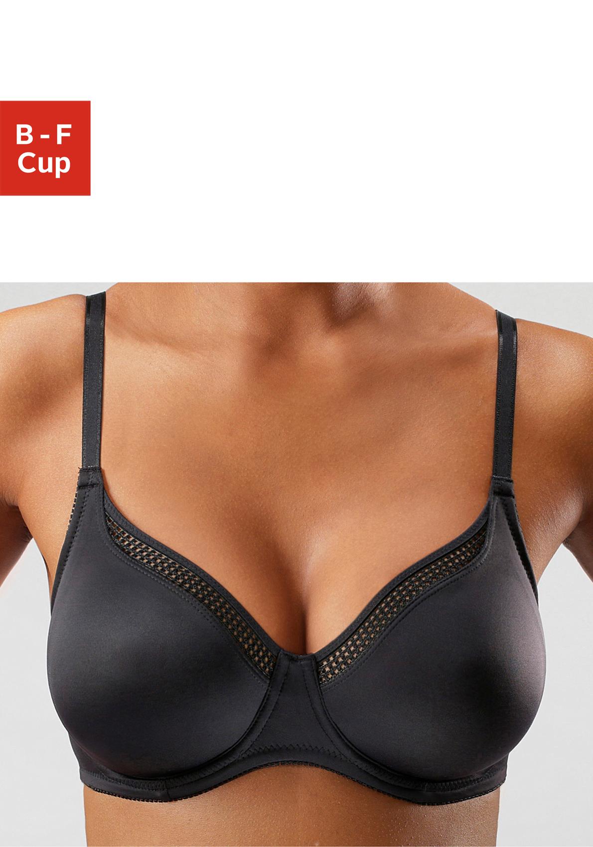 Nuance by Lascana T-Shirt-BH mit Bügel und nahtlosen Cups aus Microfaser