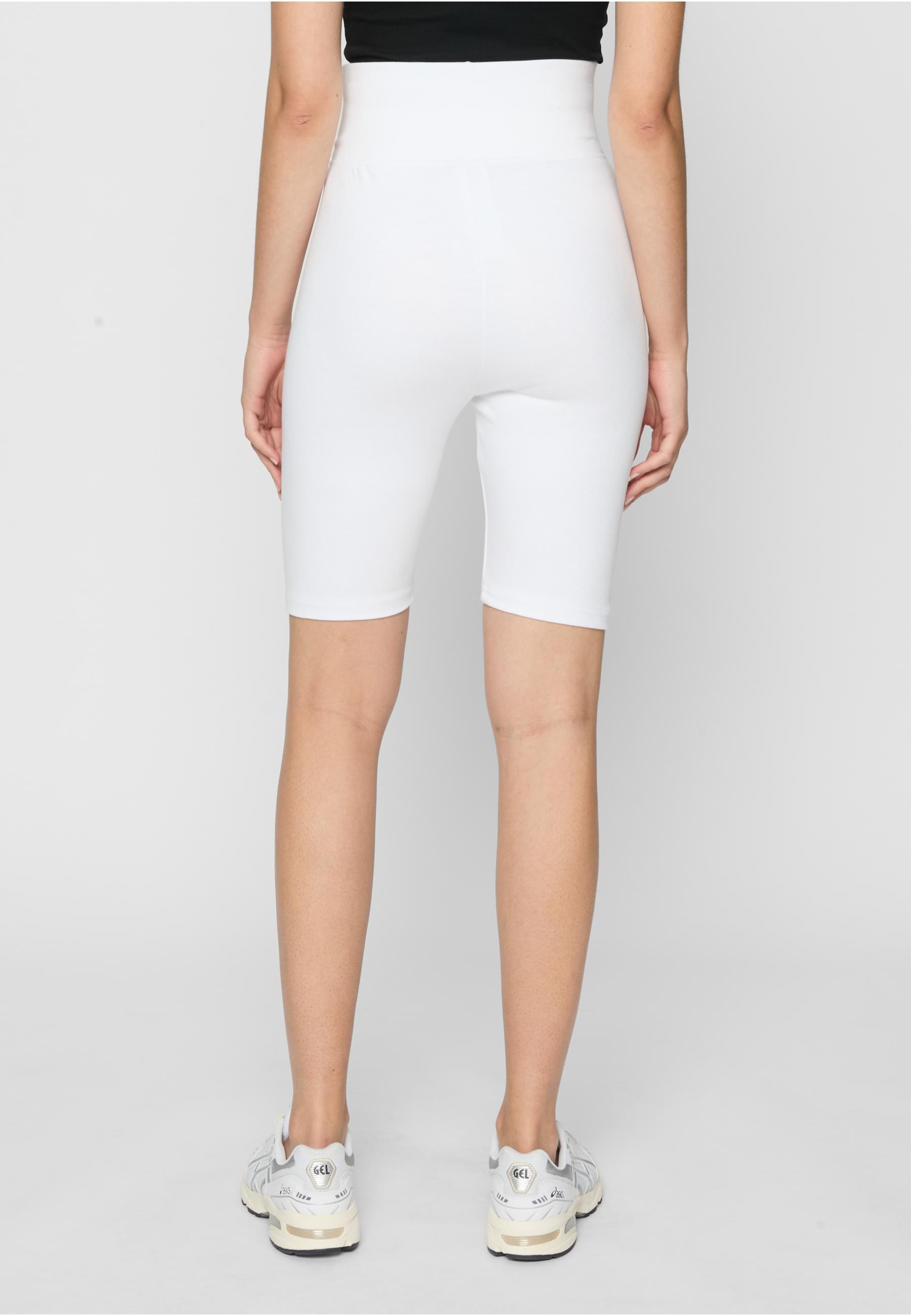 URBAN CLASSICS Stoffhose »Urban Classics Damen Ladies High Waist Cycle Shorts 2-Pack«, (1 tlg.)