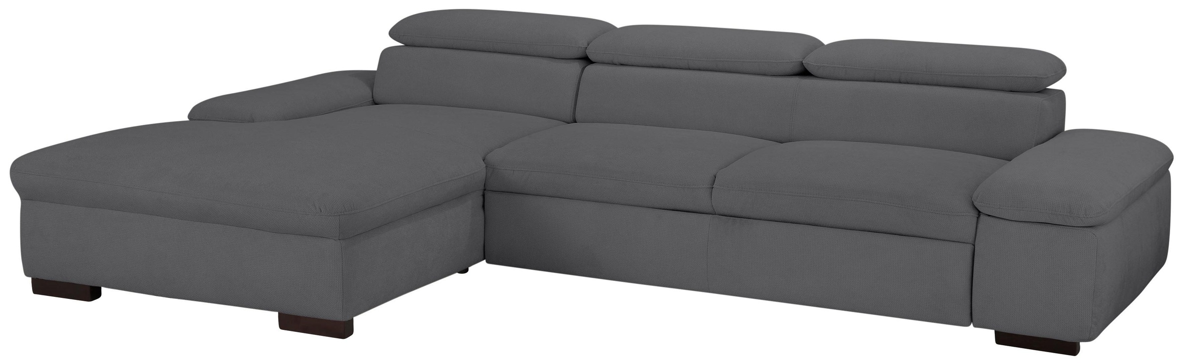 Home affaire Ecksofa »Alberto L-Form«, mit Kopfteilverstellung, wahlweise mit Bettfunktion