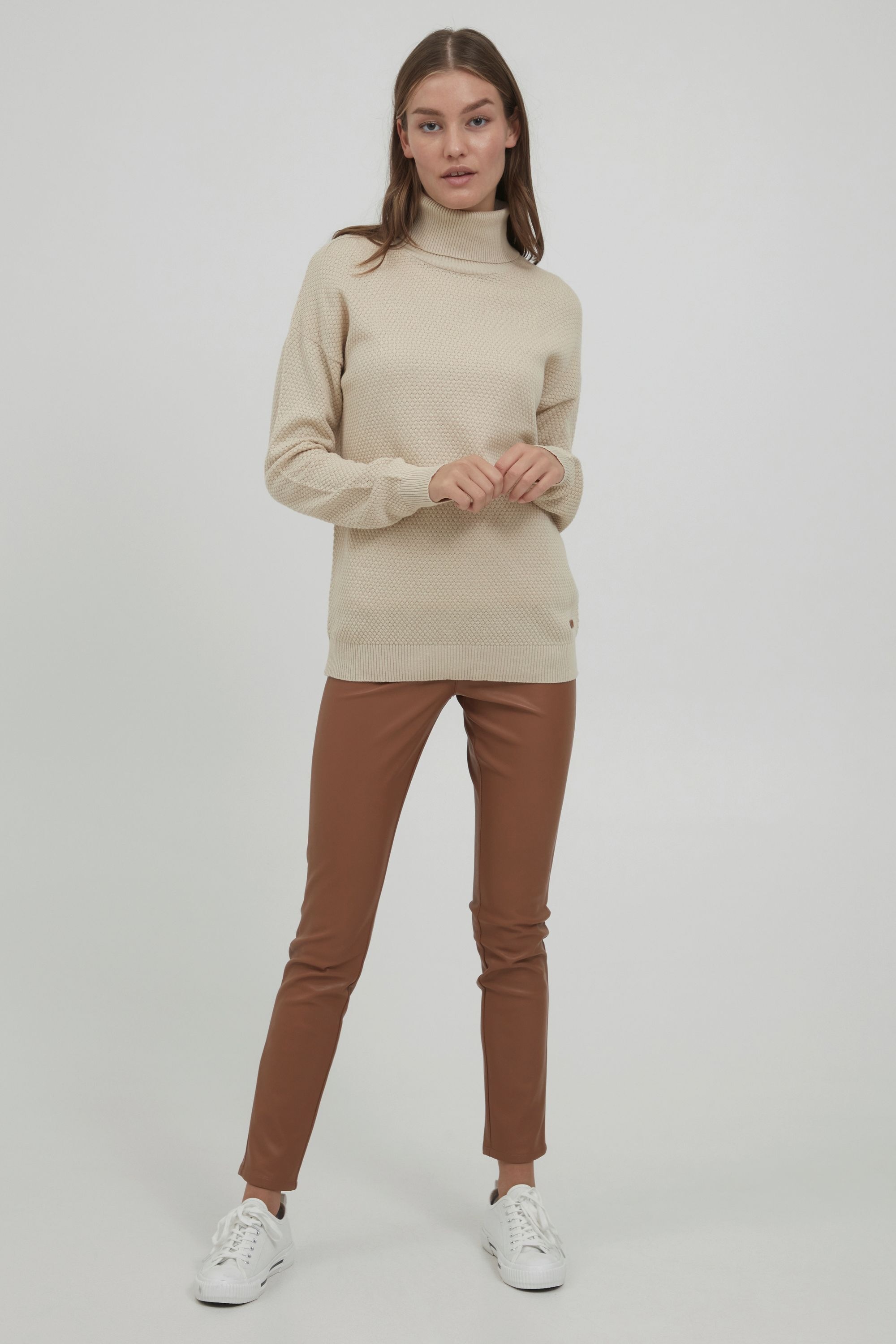 OXMO Rollkragenpullover »Rollkragenpullover OSSina«