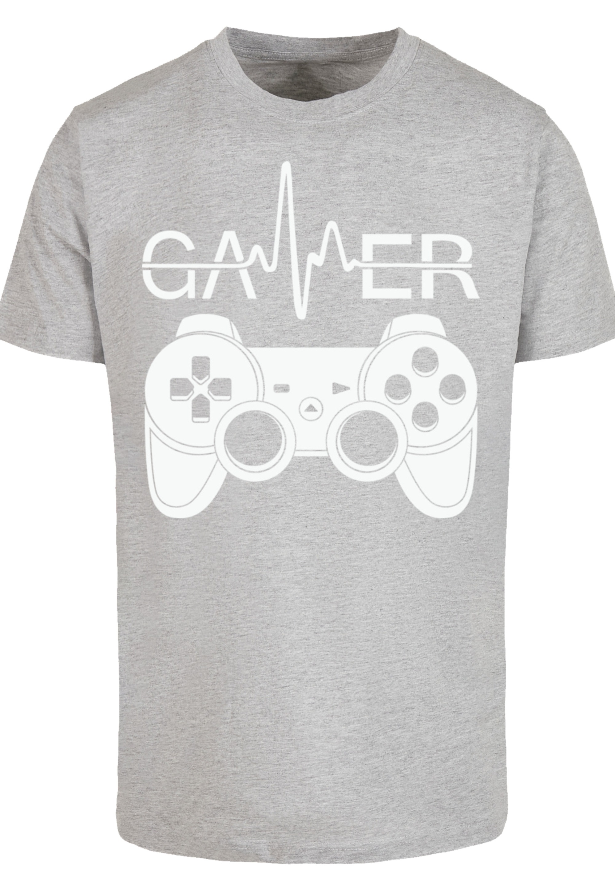 F4NT4STIC T-Shirt »Gamer Herzschlag«, Premium Qualität