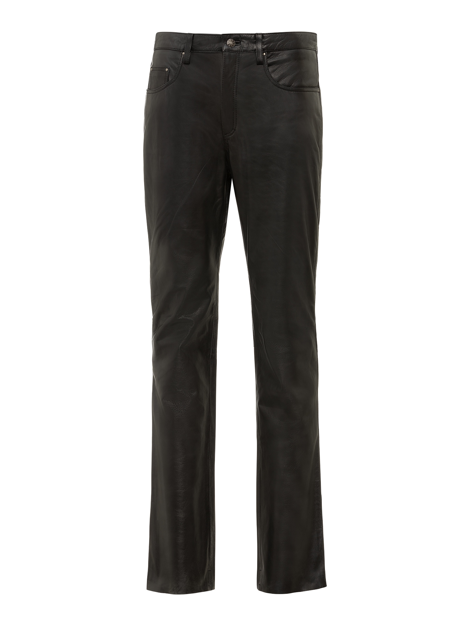 RICANO Lederhose "Lederhose No. 3 TR - Cow Waxy" Handgefertigt aus echtem Leder