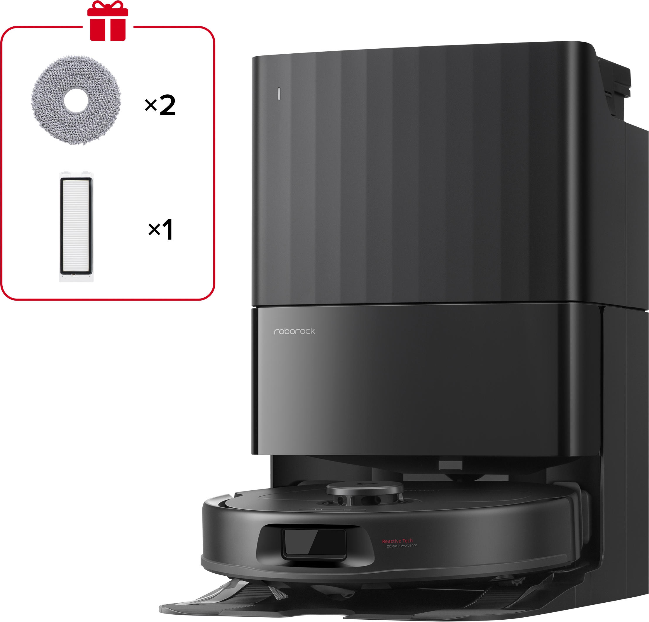 Roborock Qrevo S Prox Saugroboter Schwarz Qspx52-00 - Bild 5