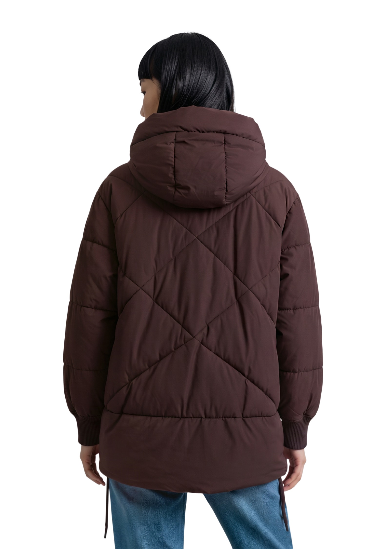 Marc O'Polo DENIM Steppmantel »aus recyceltem Polyester«