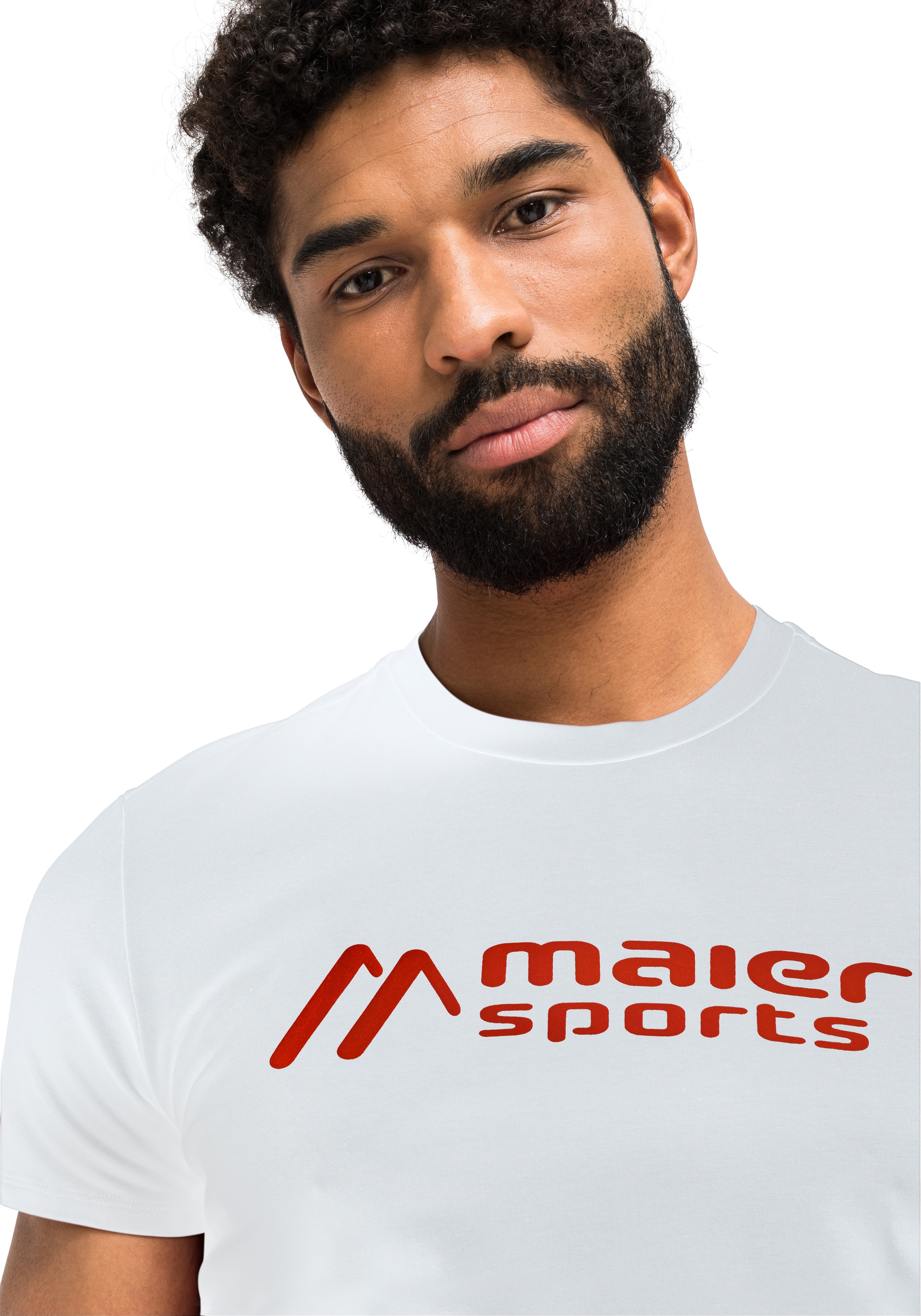 Thumbnail - Maier Sports Funktionsshirt "MS Tee M" Vielseitiges Rundhalsshirt aus elastischem Material