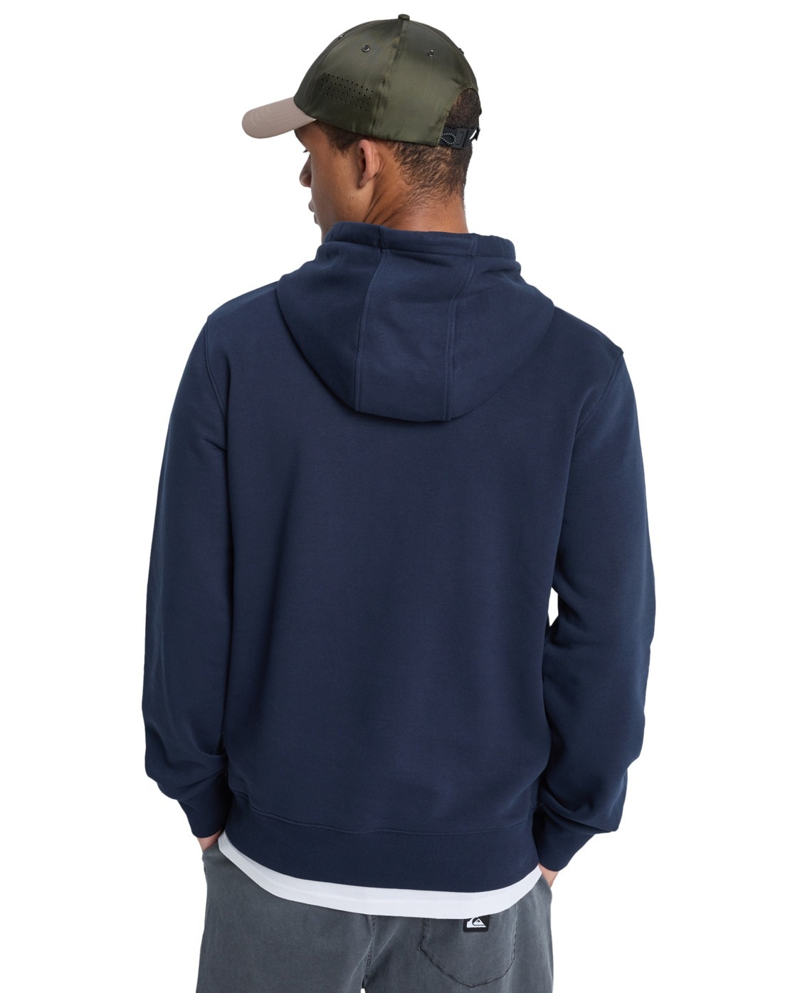 Quiksilver Comp Logo Kapuzenpulli Dark Navy S 8