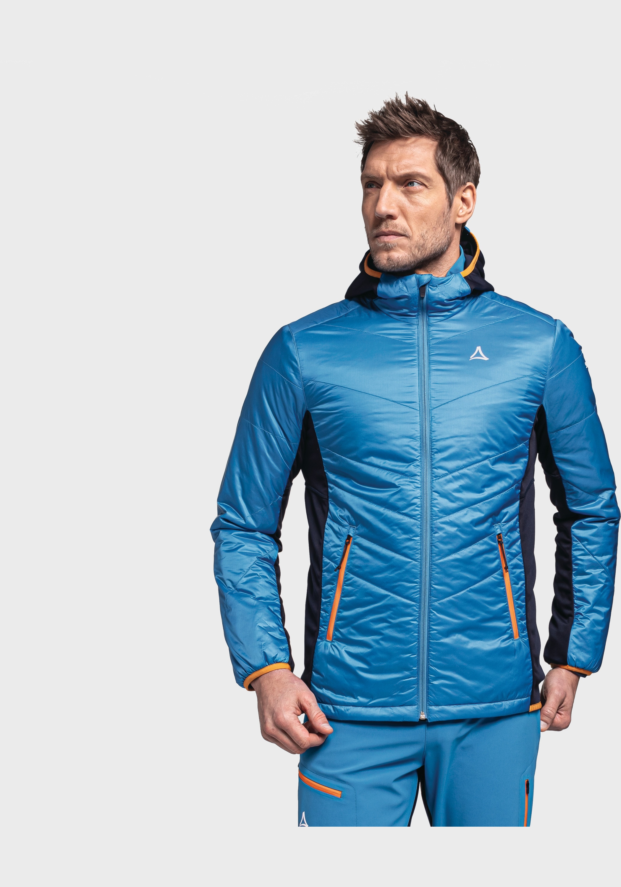 Schöffel Outdoorjacke »Hybrid Jacket Stams M«, mit Kapuze