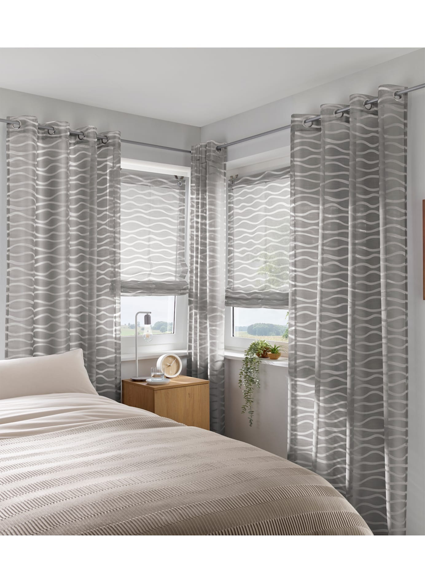 Thumbnail - heine home Raffrollo mit Ösen