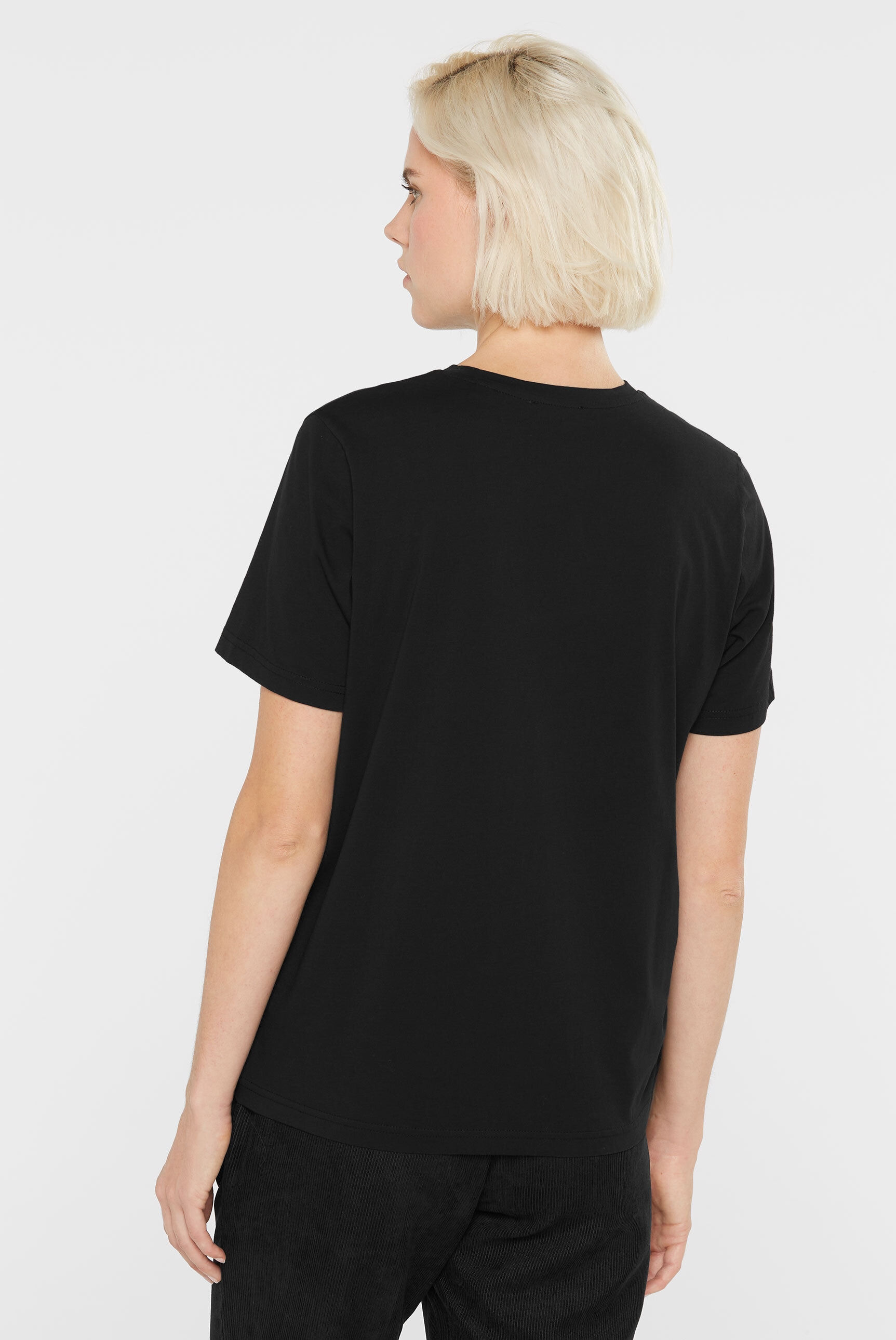 SENSES.THE LABEL Rundhalsshirt, aus Baumwolle