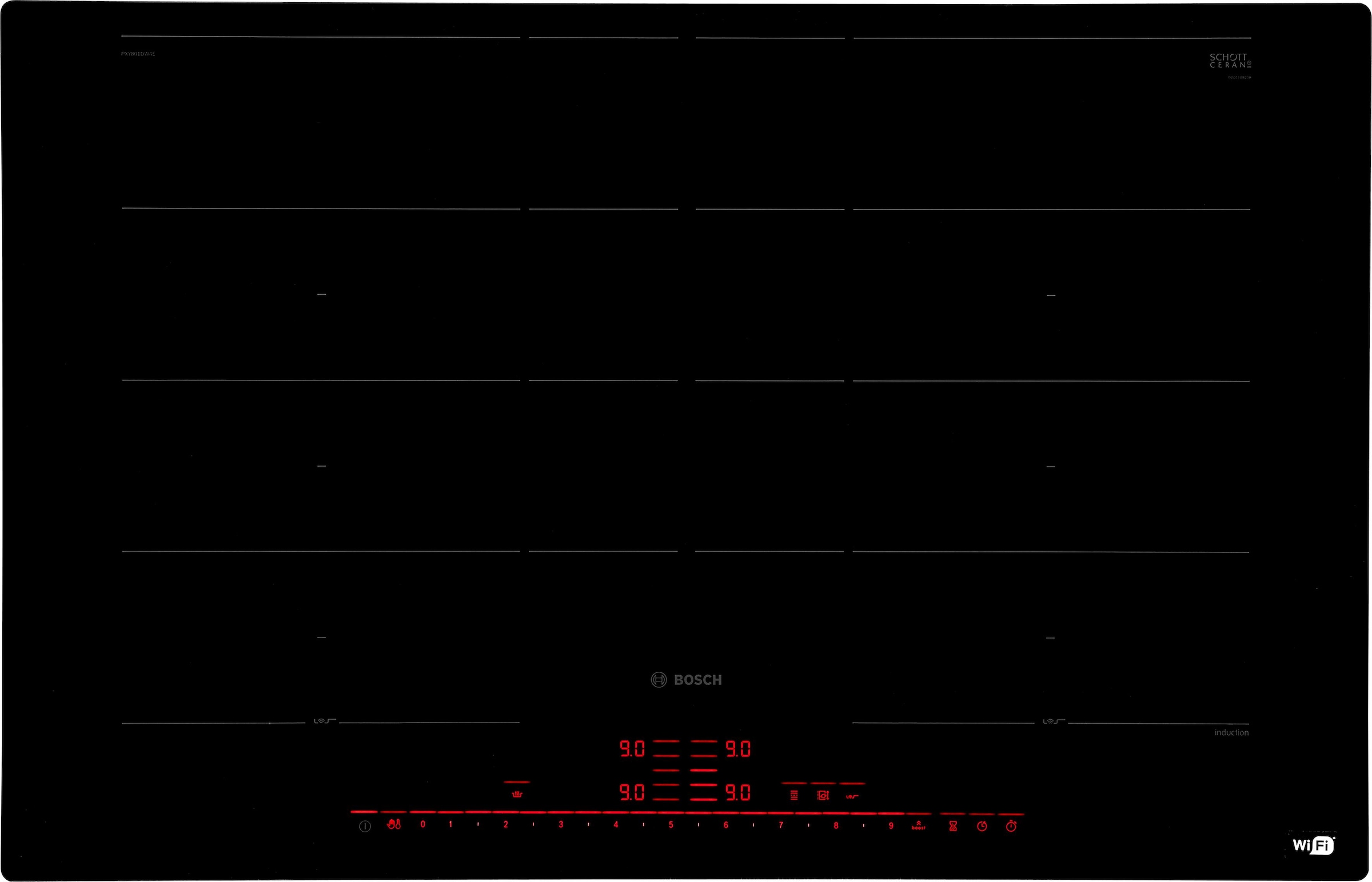 BOSCH Flex-Induktions-Kochfeld "PXY801DW4E" DirectSelect Premium für einfac günstig online kaufen