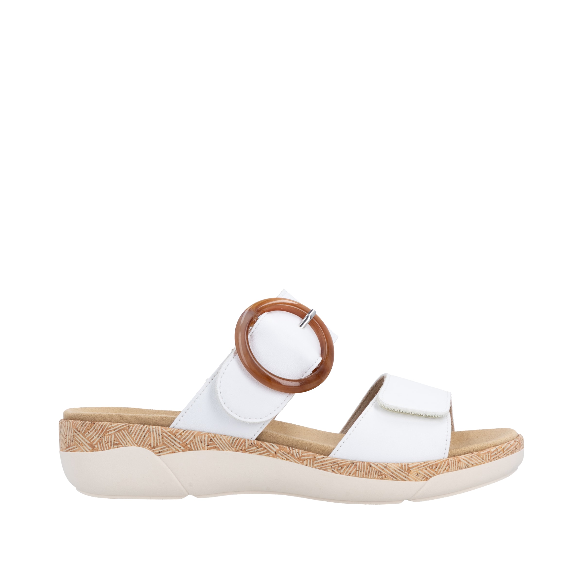 Remonte Pantolette  Keilabsatz, Sommerschuh, Schlupfschuh mit Wechselfußbett