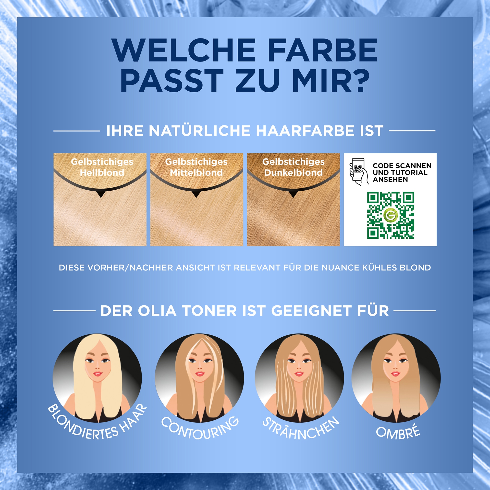 GARNIER Toner »Garnier Olia Toner«, mit hoher Wirksamkeit