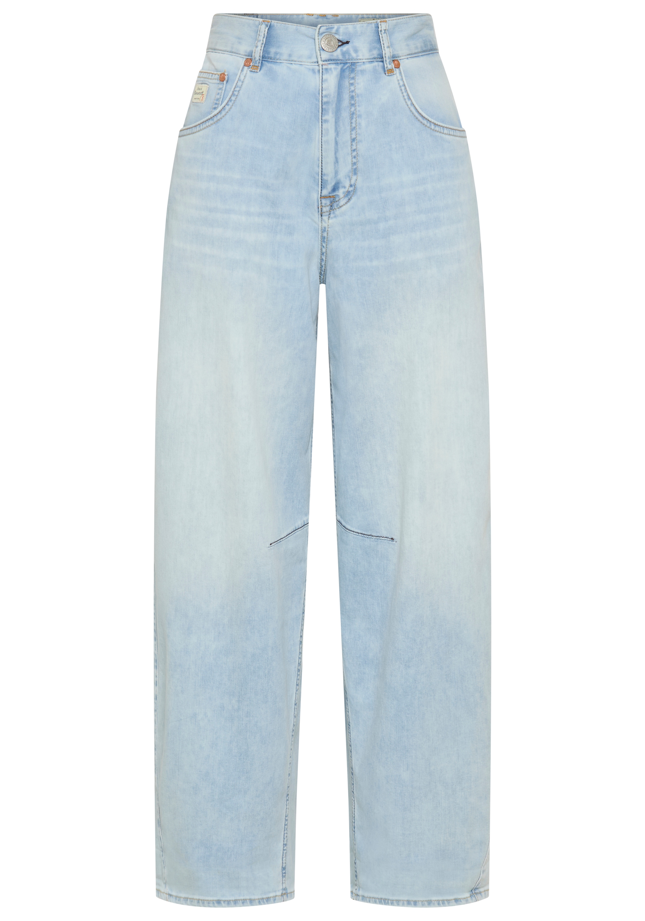 Herrlicher Loose-fit-Jeans »Barrow Denim Light« Cropped