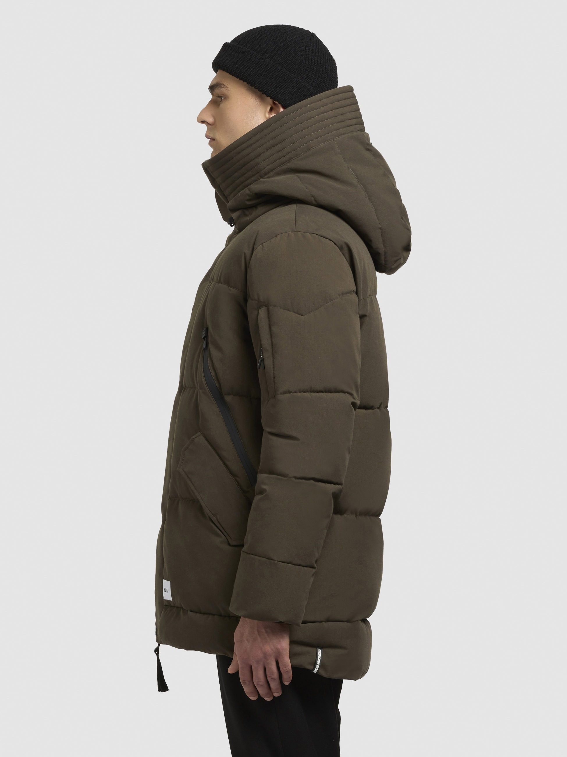 khujo Steppjacke »KANF«, mit Kapuze