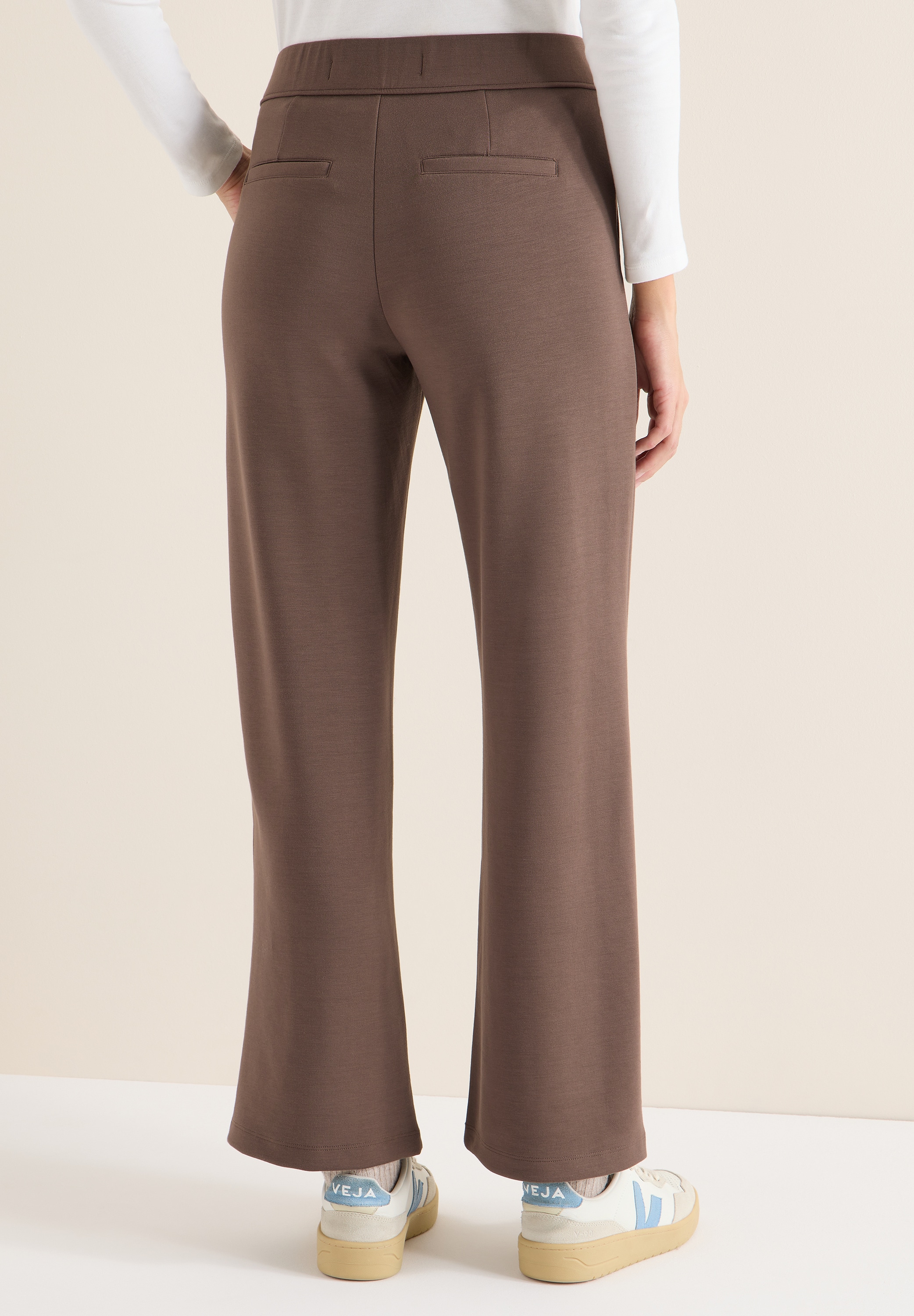 Cecil Stoffhose  im elastischen Materialmix