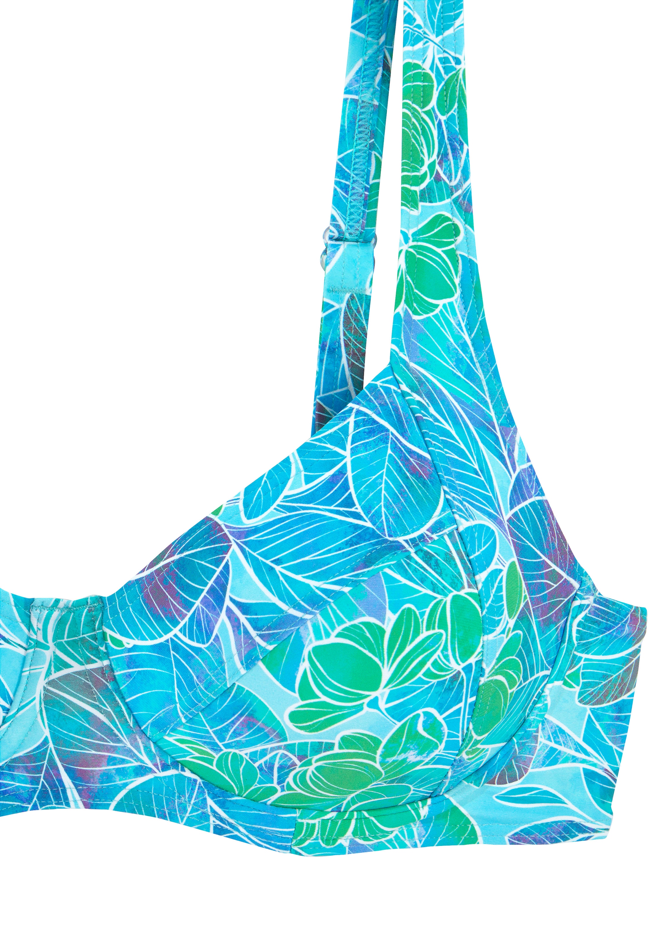 Sunseeker Bügel-Bikini-Top »Lapa«, mit tropischem Print