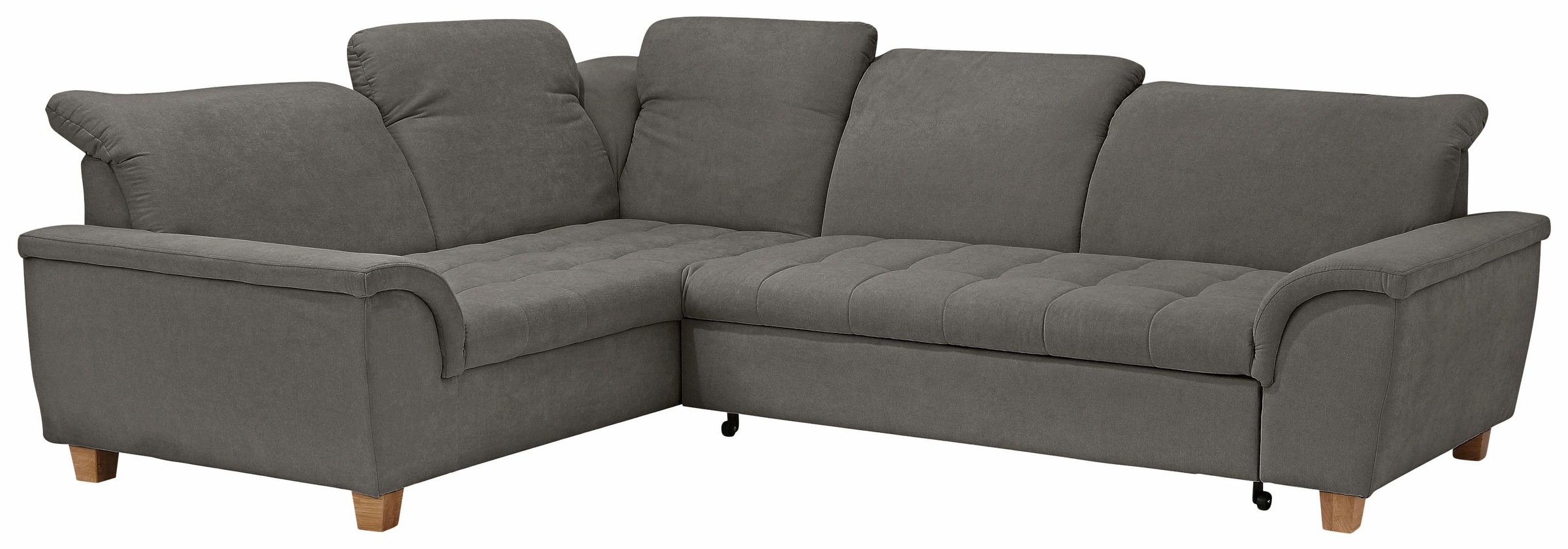 Home affaire Ecksofa »Lyla L-Form«, wahlweise mit Rückenfunktion und Bettfunktion