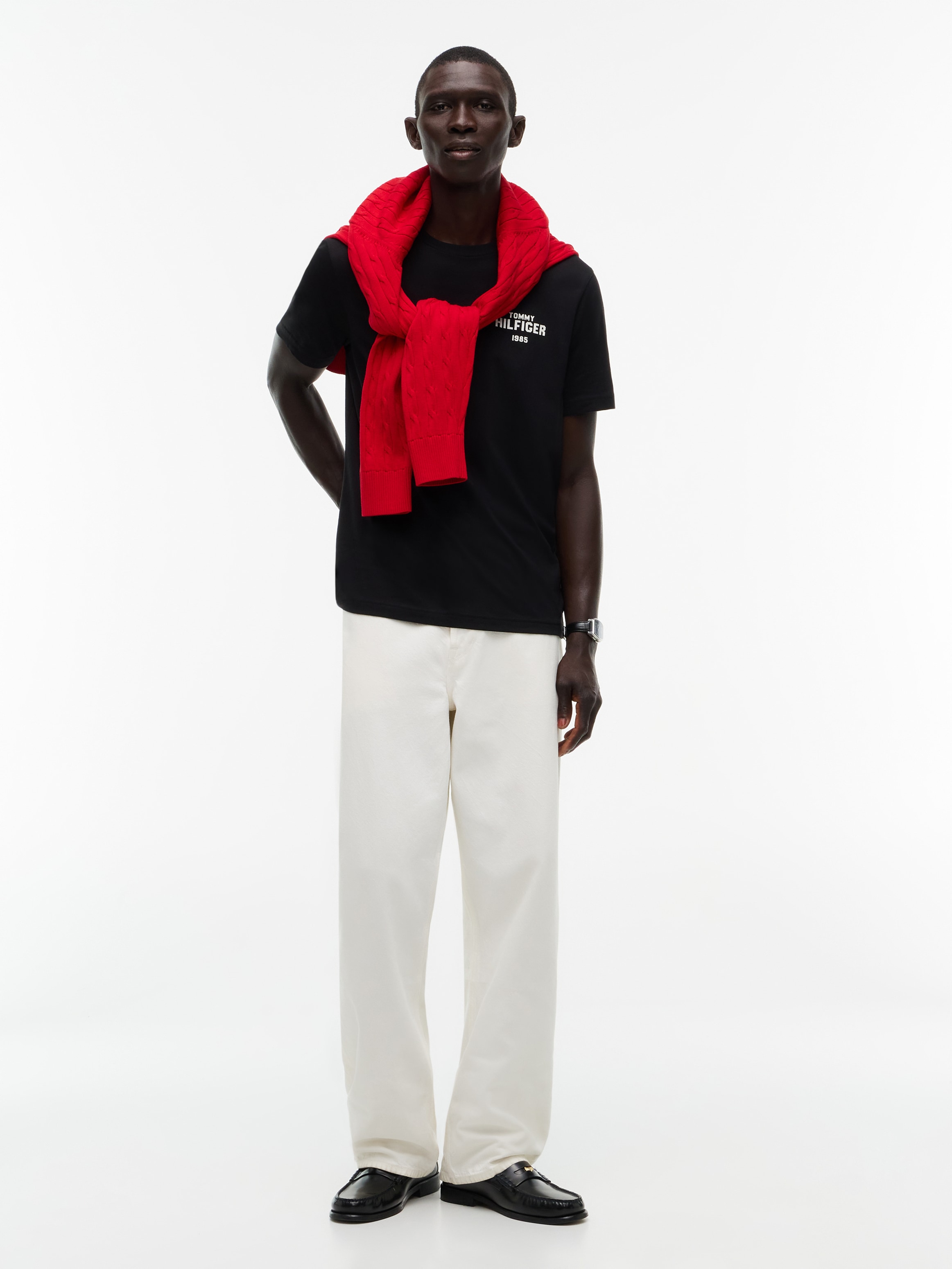 Tommy Hilfiger T-Shirt »HILFIGER 1985 GRAPHIC« Jersey, regular fit