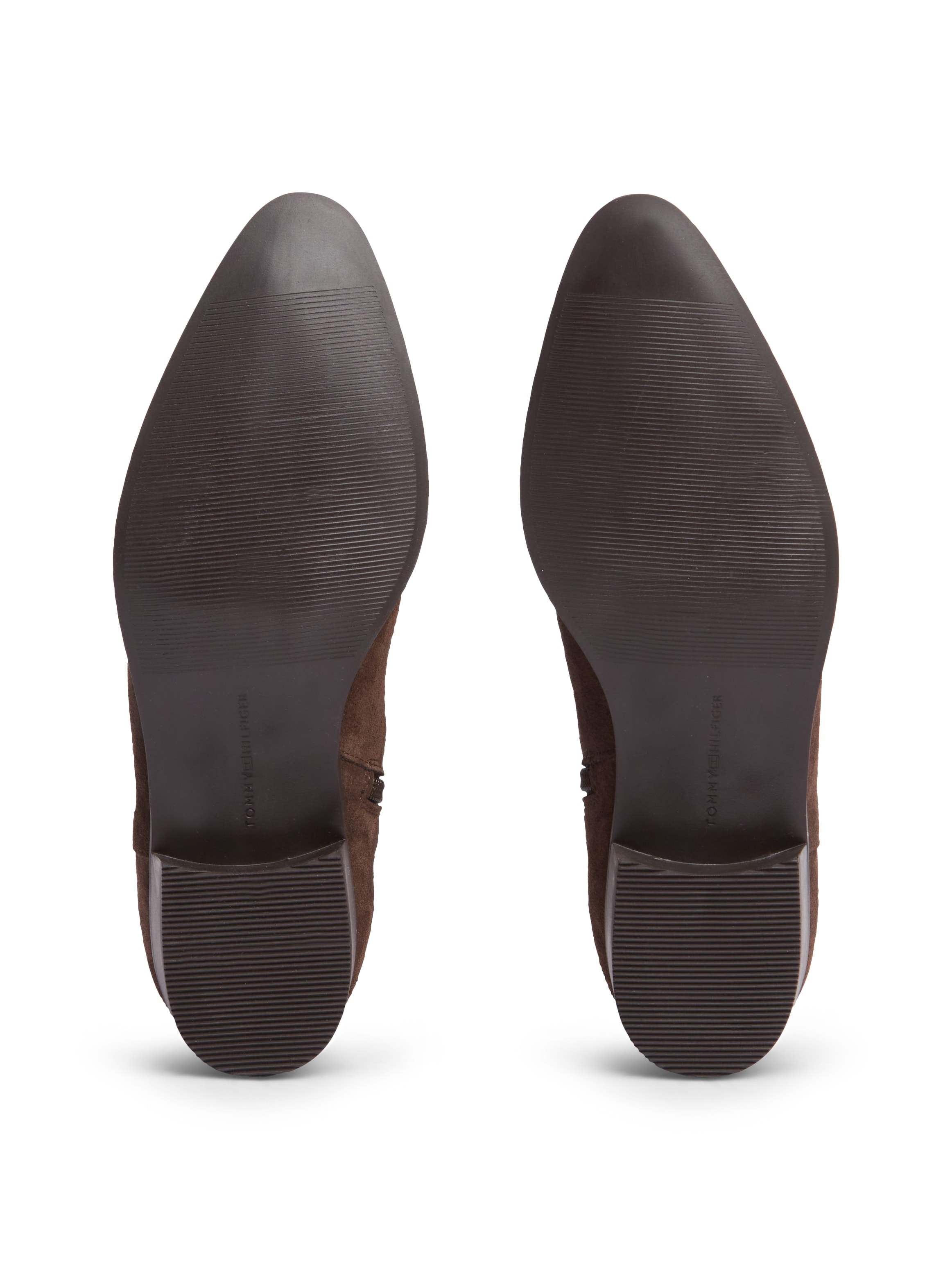 Tommy Hilfiger Stiefelette »SUEDE ANKLE BOOT W ZIP«  Ankleboots, Cowboy-Boots, Kurzstiefel mit Reißverschluss, schmale Form