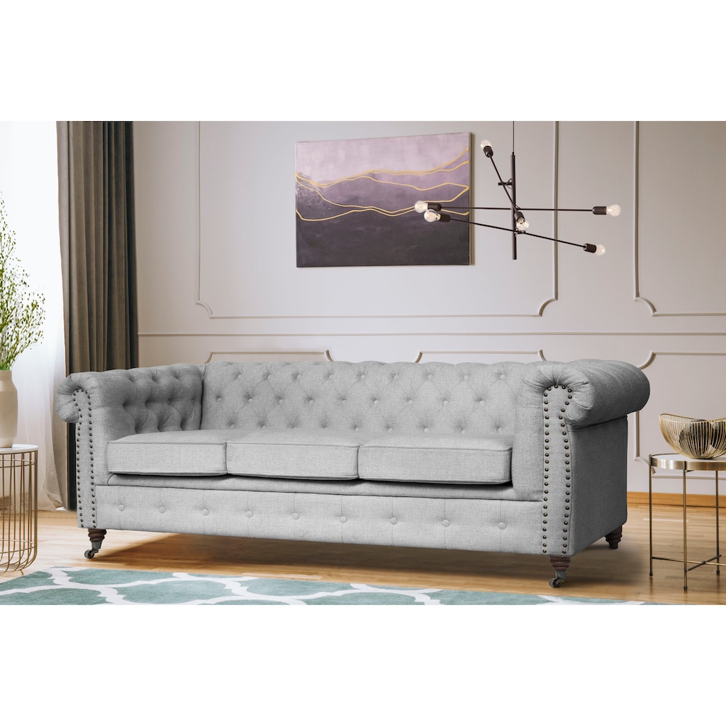 Home affaire Chesterfield-Sofa »Aarburg«