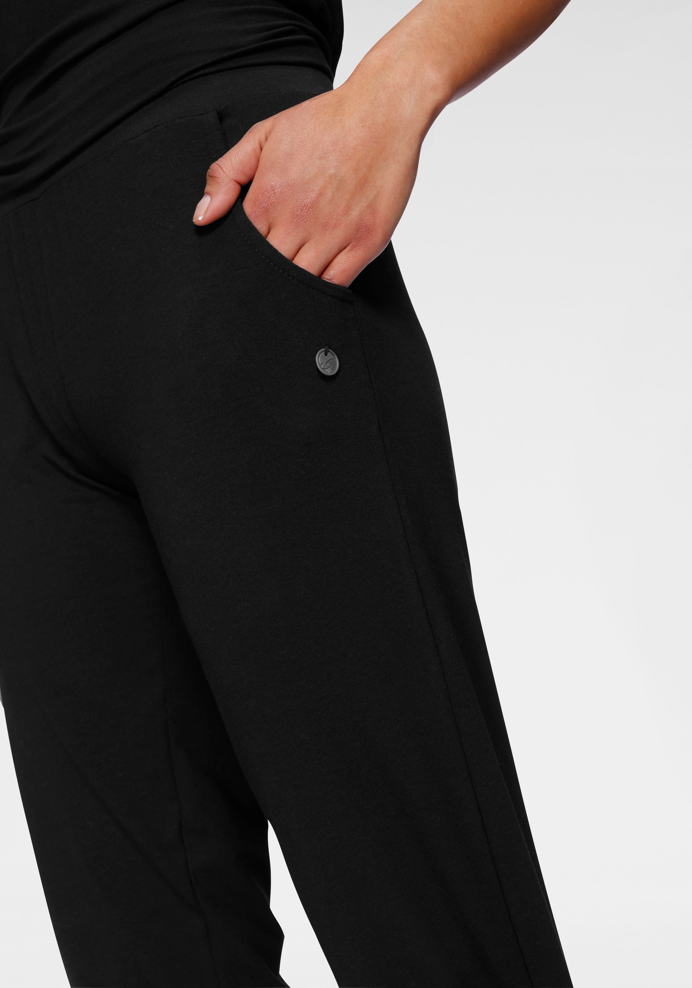 Ocean Sportswear Yogahose mit am 3/4-Yoga Relax »Soulwear Bündchen Hose« & Beinabschluss