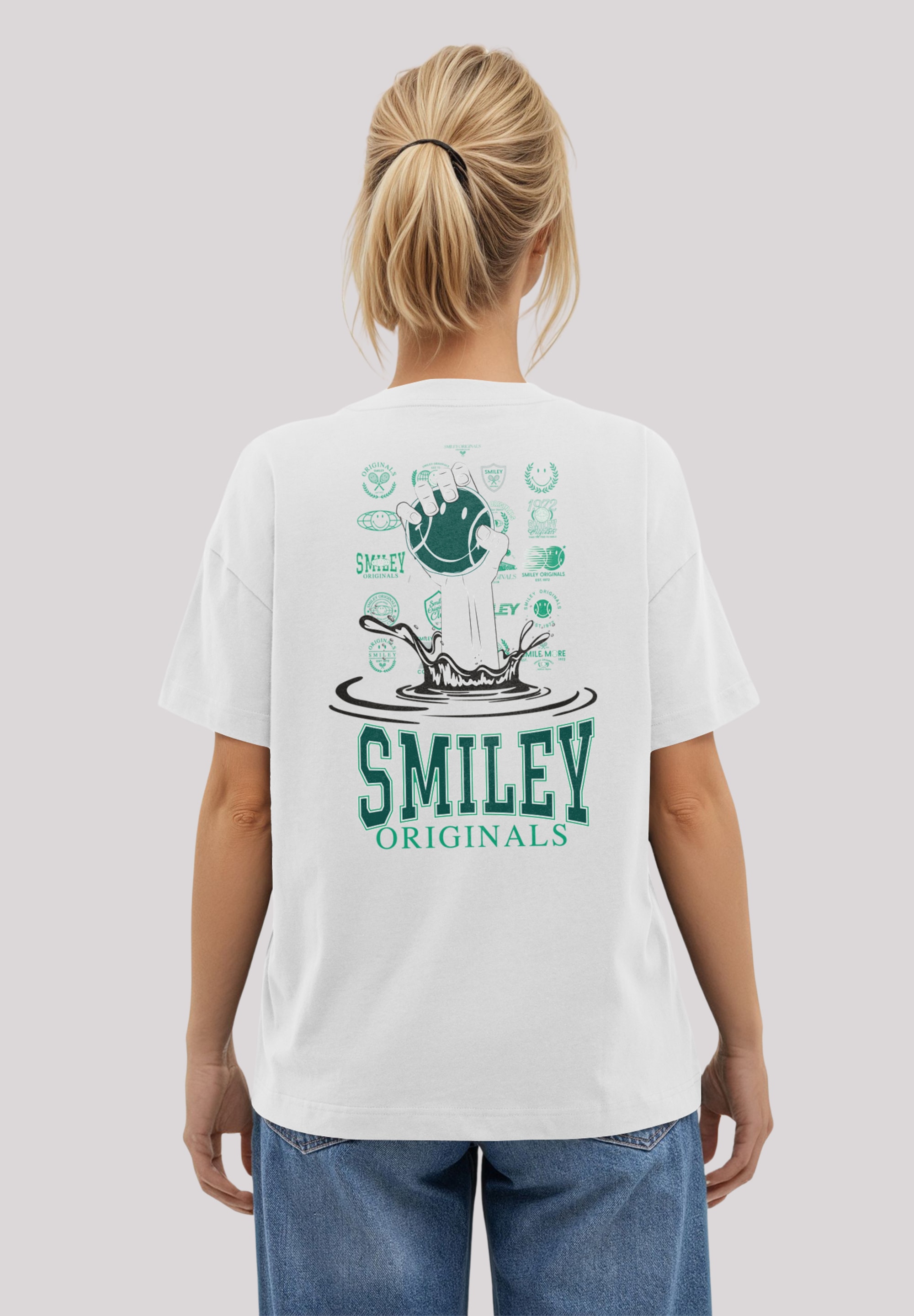 F4NT4STIC T-Shirt »Smiley Originals Basketball Sports«, Premium Qualität