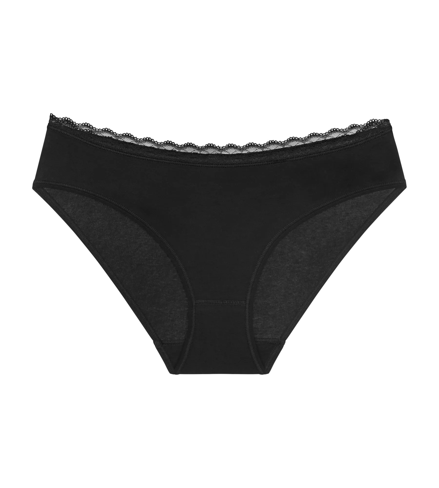 Triumph Tai-Slip »Feel Of Cotton« weich, ohne Seitennaht, schmales Spitzenband