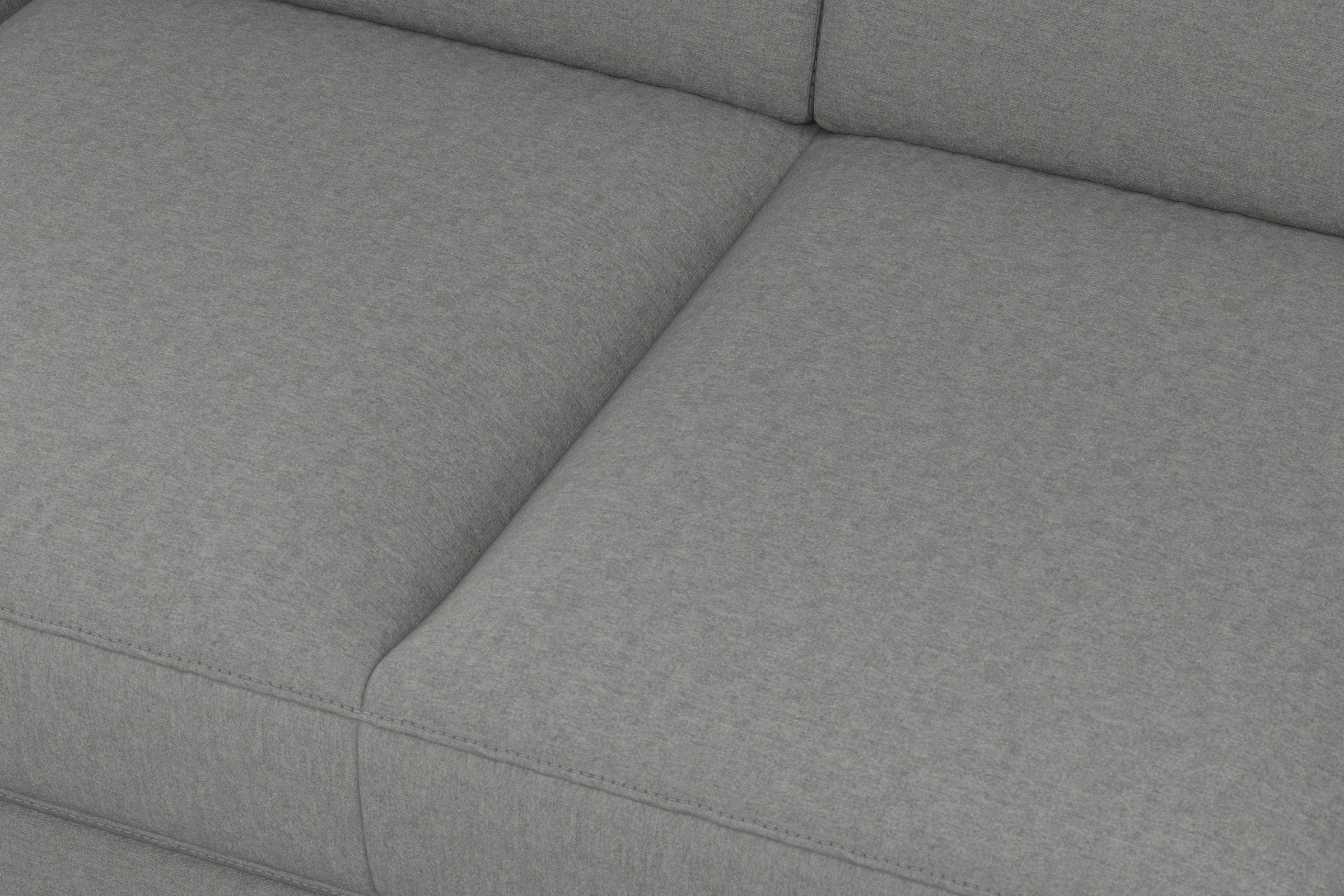 sit&more Ecksofa »Padua L-Form«, inklusive Sitztiefenverstellung, Armteilfunktion und Federkern