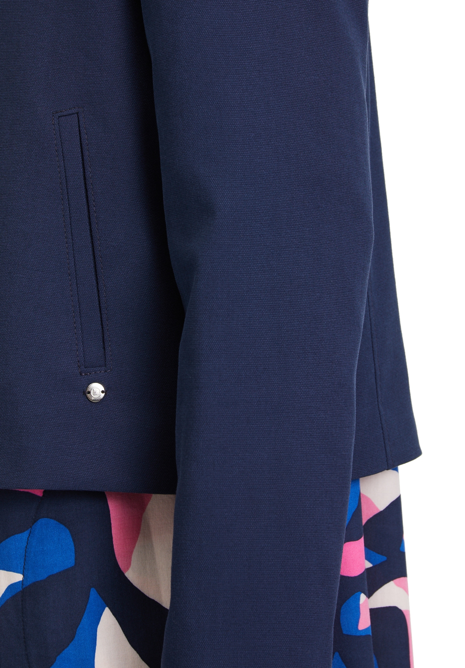 Betty&Co Jackenblazer »Betty & Co Damen Casual-Jacke mit Kragen«, Taschen