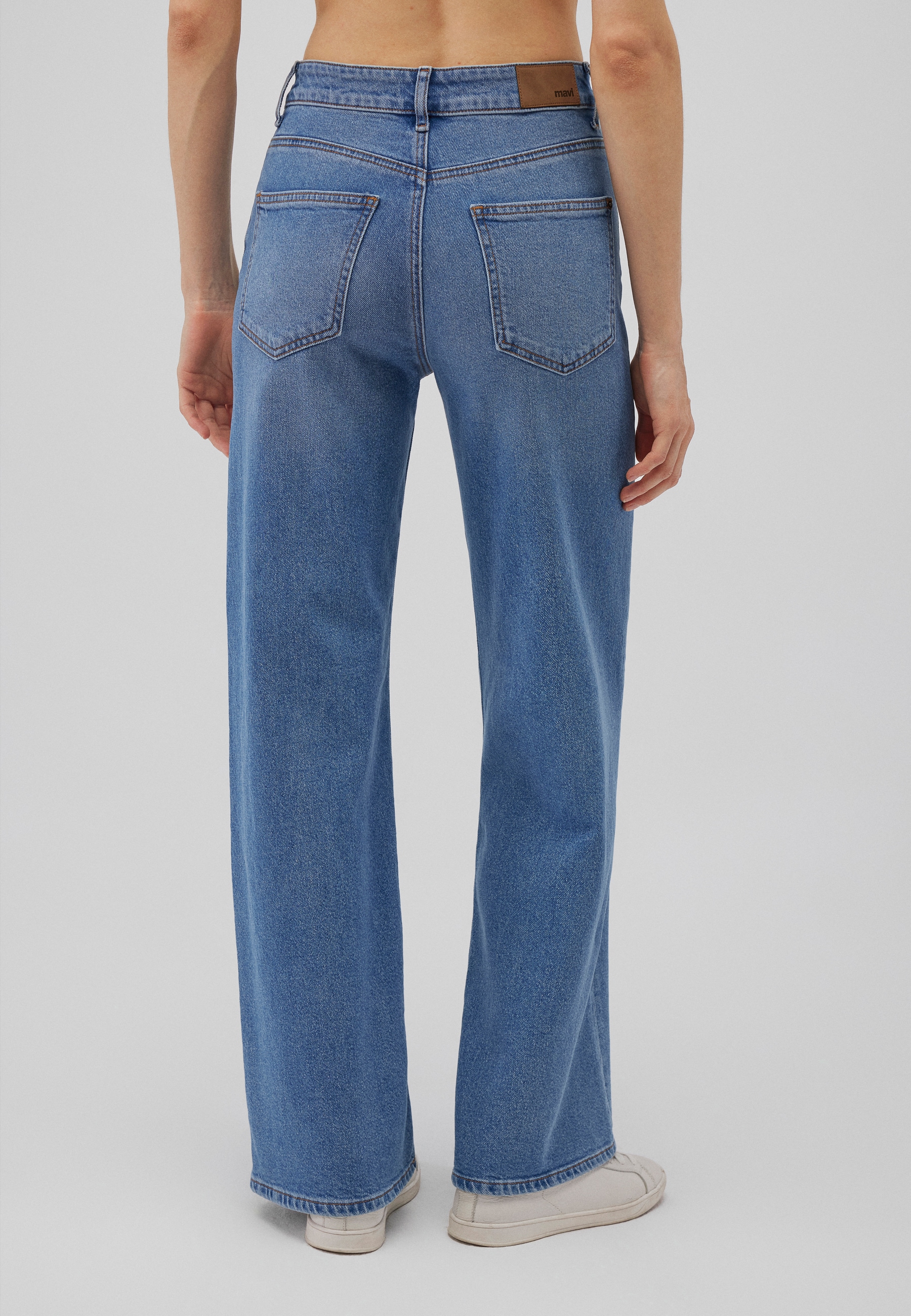 Mavi Weite Jeans »MALIBU«, Loose Wide Leg Jeans
