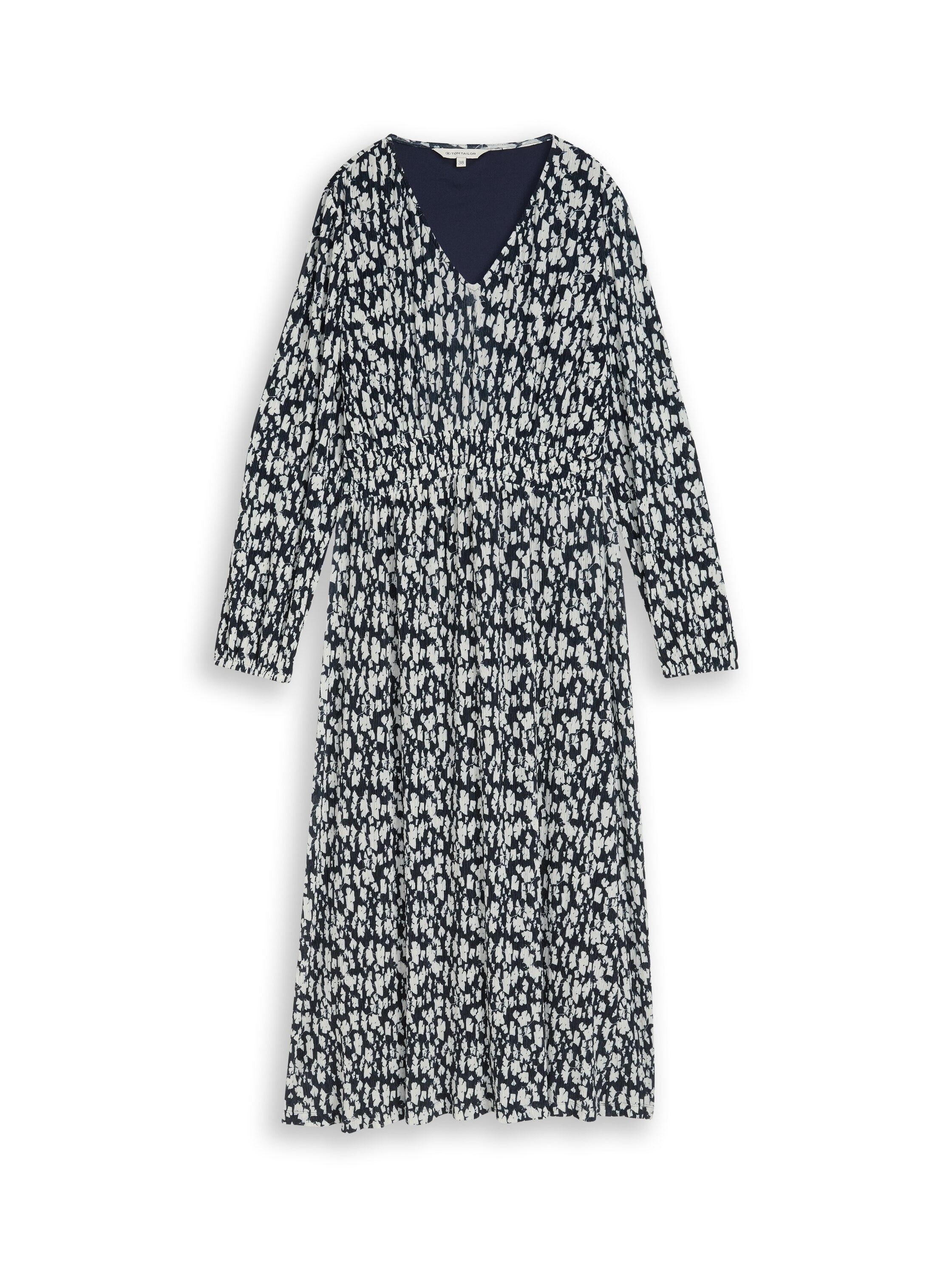 TOM TAILOR Midikleid mit All-Over Print