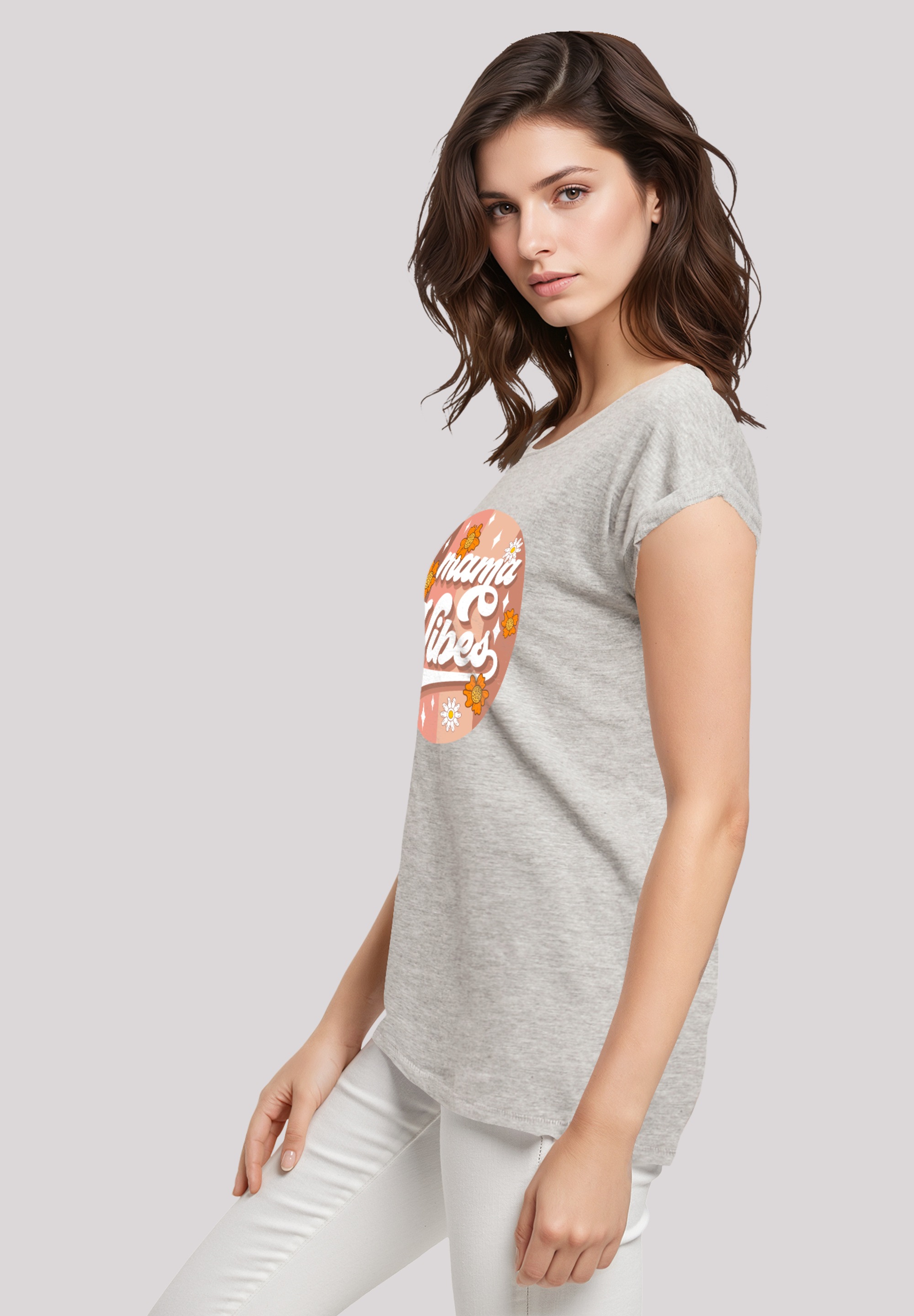 F4NT4STIC T-Shirt »Mothers Day Mama Vibes Vintage Inspired Motherhood«, Premium Qualität