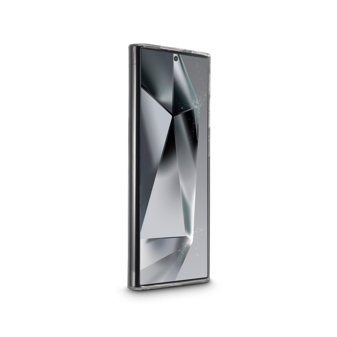 Hama Handyhülle »Handyhülle für Galaxy S24 Ultra (durchsichtig, ohne Vergilben)«, Samsung Galaxy S24 Ultra, Anti-Rutsch-Oberfläche und bezogene Seitentasten