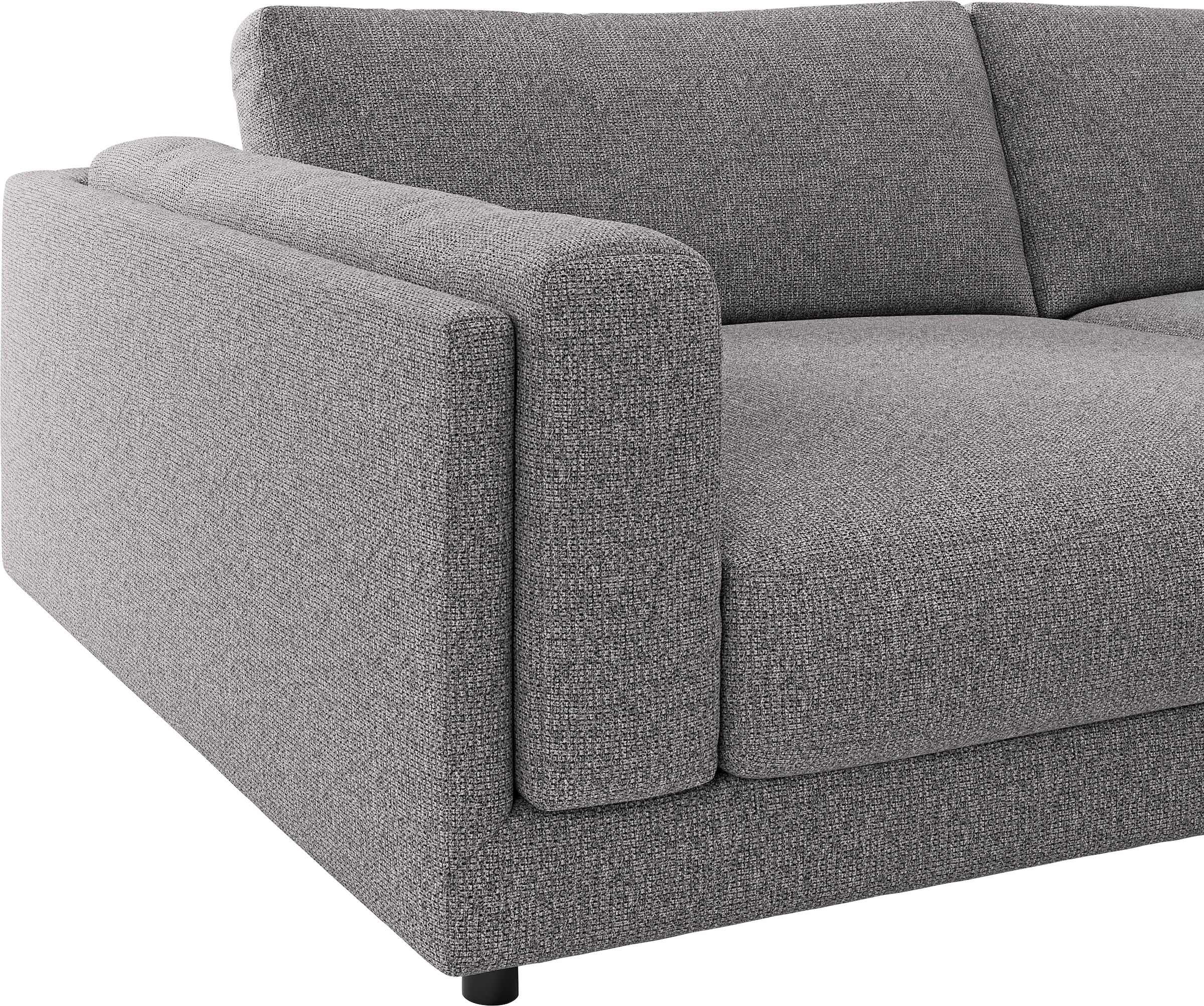 3C Candy Big-Sofa »Karalis mit extra großer Sitztiefe, elegantes Mega Sofa zum Relaxen,«, auch in Cord- oder Leder-Bezug, lose Kissen, loungige Bequemlichkeit